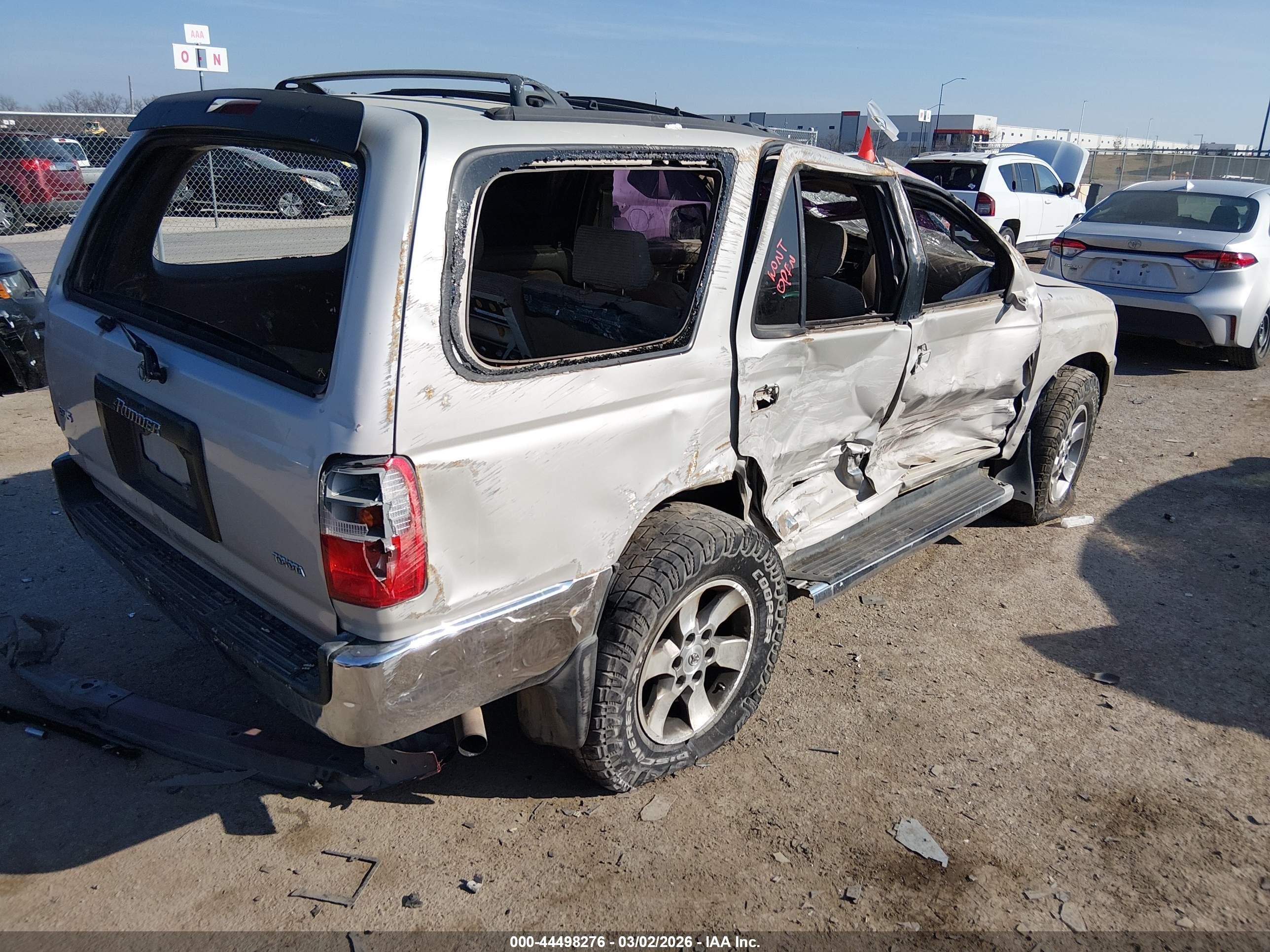 1997 Toyota 4runner Sr5 Бежевый vin: JT3GN86R4V0041389