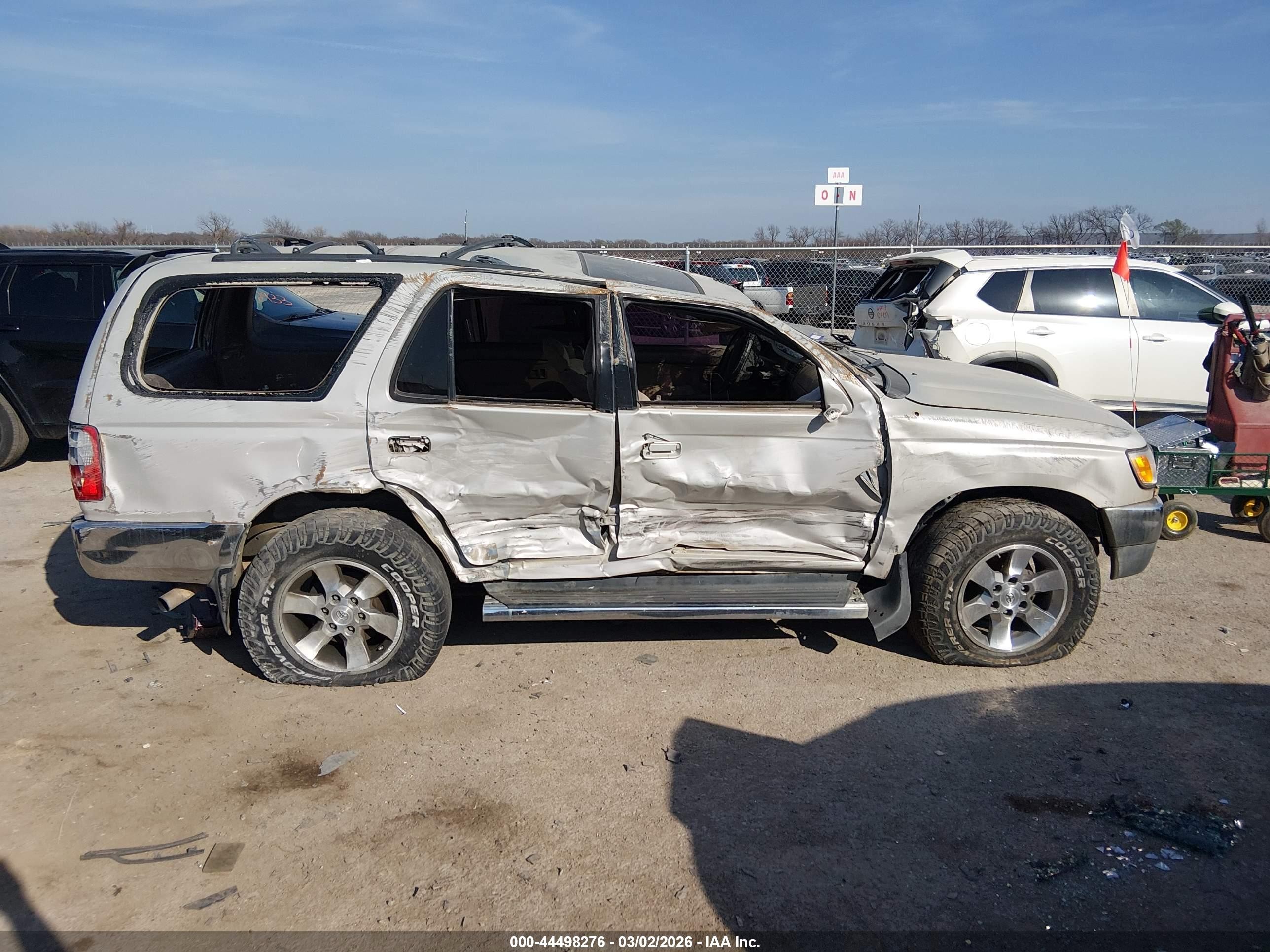 1997 Toyota 4runner Sr5 Бежевый vin: JT3GN86R4V0041389
