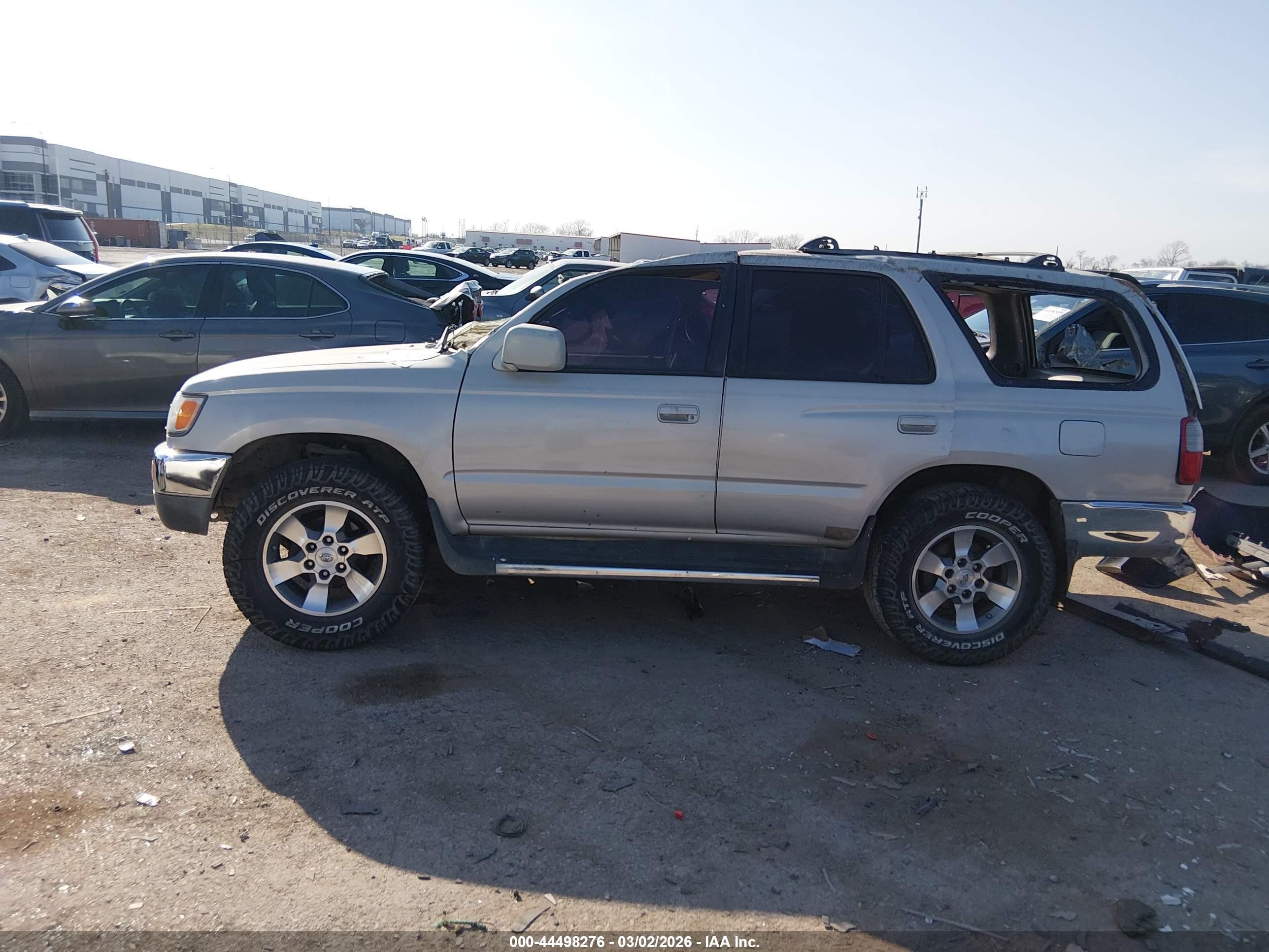 1997 Toyota 4runner Sr5 Бежевый vin: JT3GN86R4V0041389