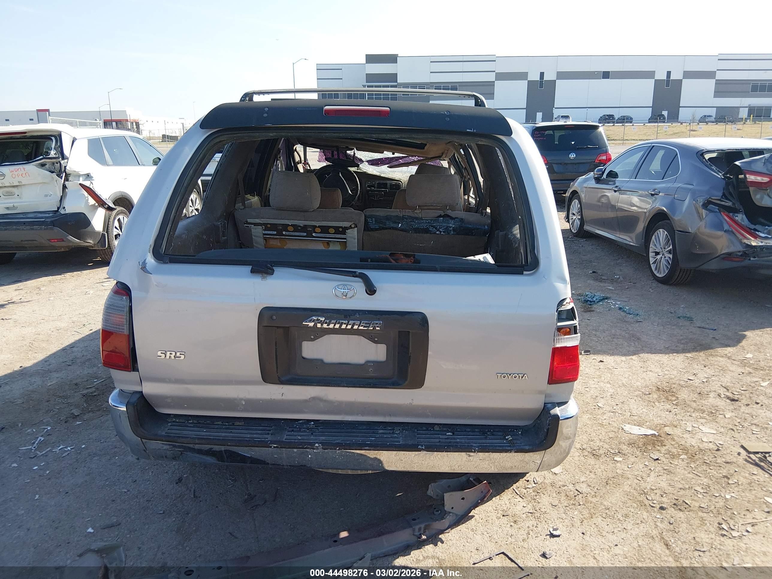 1997 Toyota 4runner Sr5 Бежевый vin: JT3GN86R4V0041389