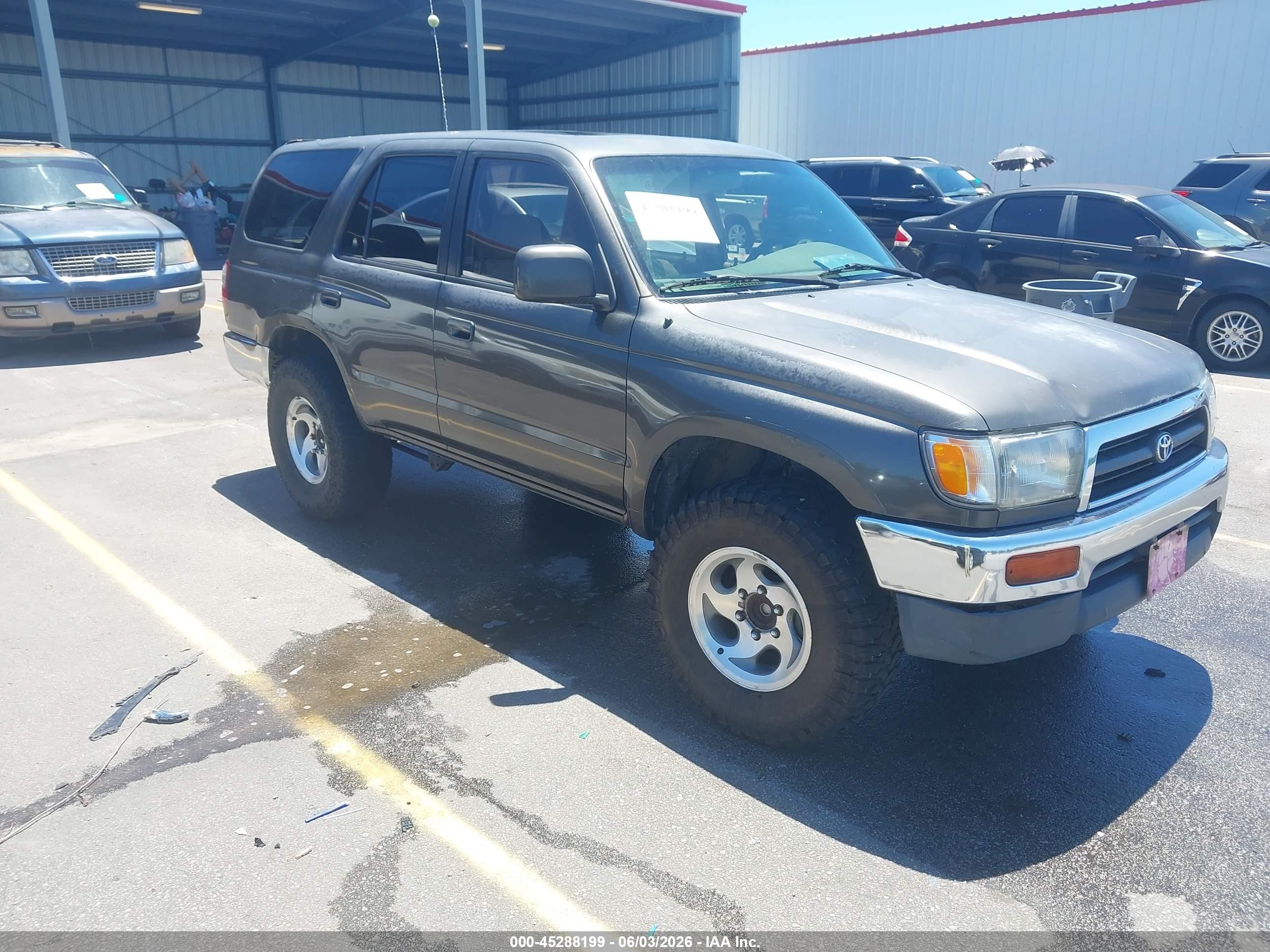 1998 Toyota 4runner Sr5 V6 Gray vin: JT3GN86R4W0056265