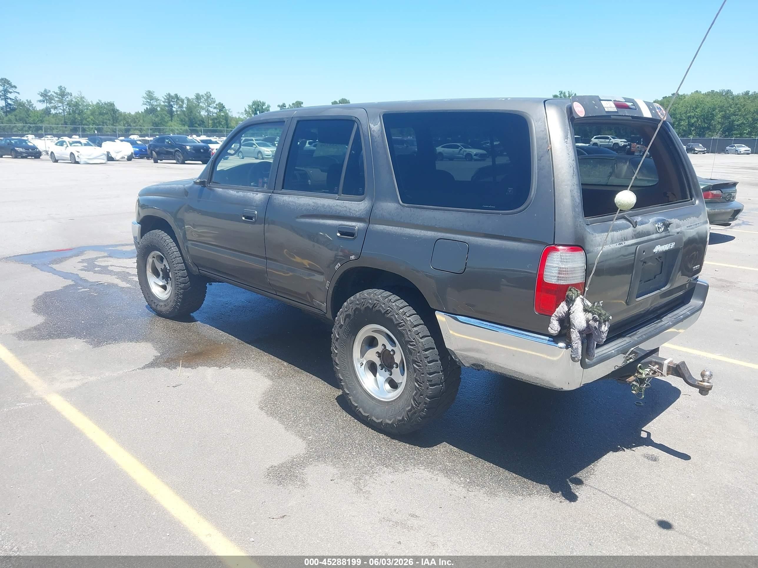 1998 Toyota 4runner Sr5 V6 Gray vin: JT3GN86R4W0056265