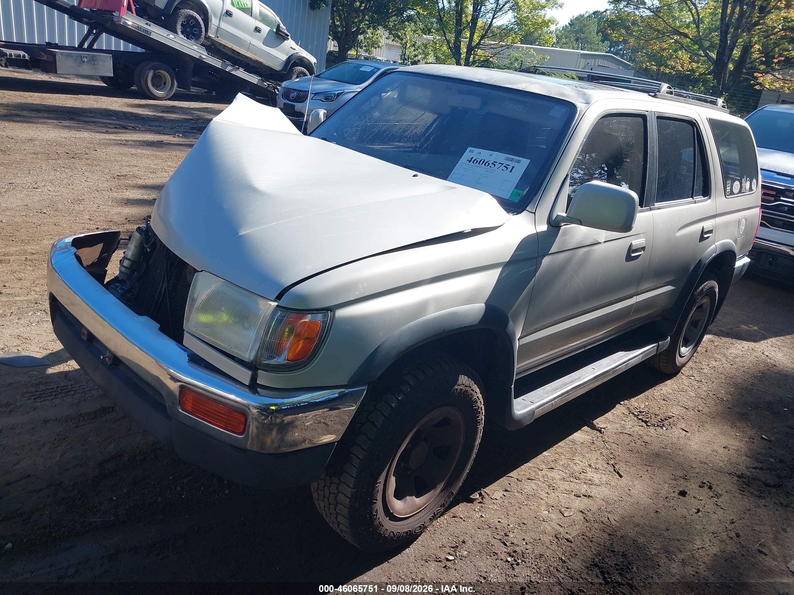 1998 Toyota 4runner Sr5 V6 Silver vin: JT3GN86R4W0082574