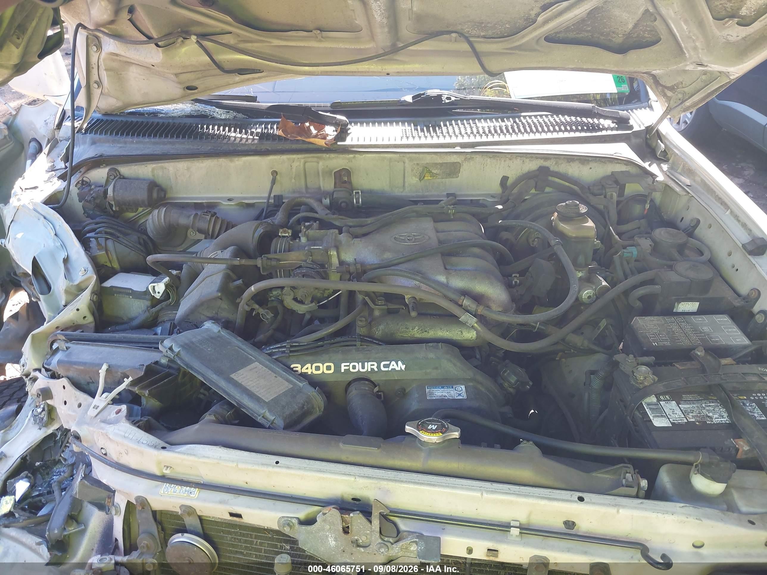 1998 Toyota 4runner Sr5 V6 Silver vin: JT3GN86R4W0082574