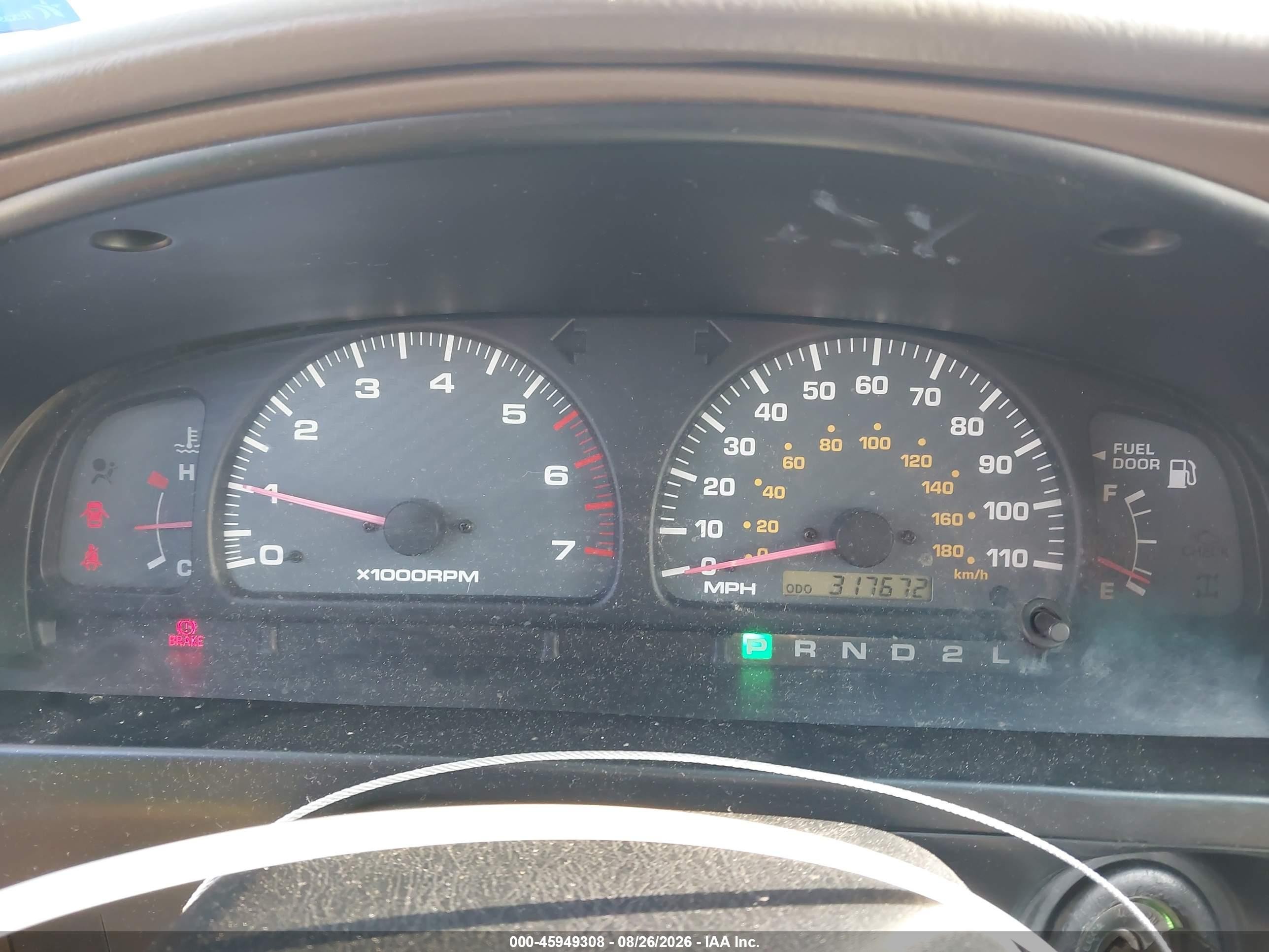 1999 Toyota 4runner Sr5 V6 Red vin: JT3GN86R4X0127269