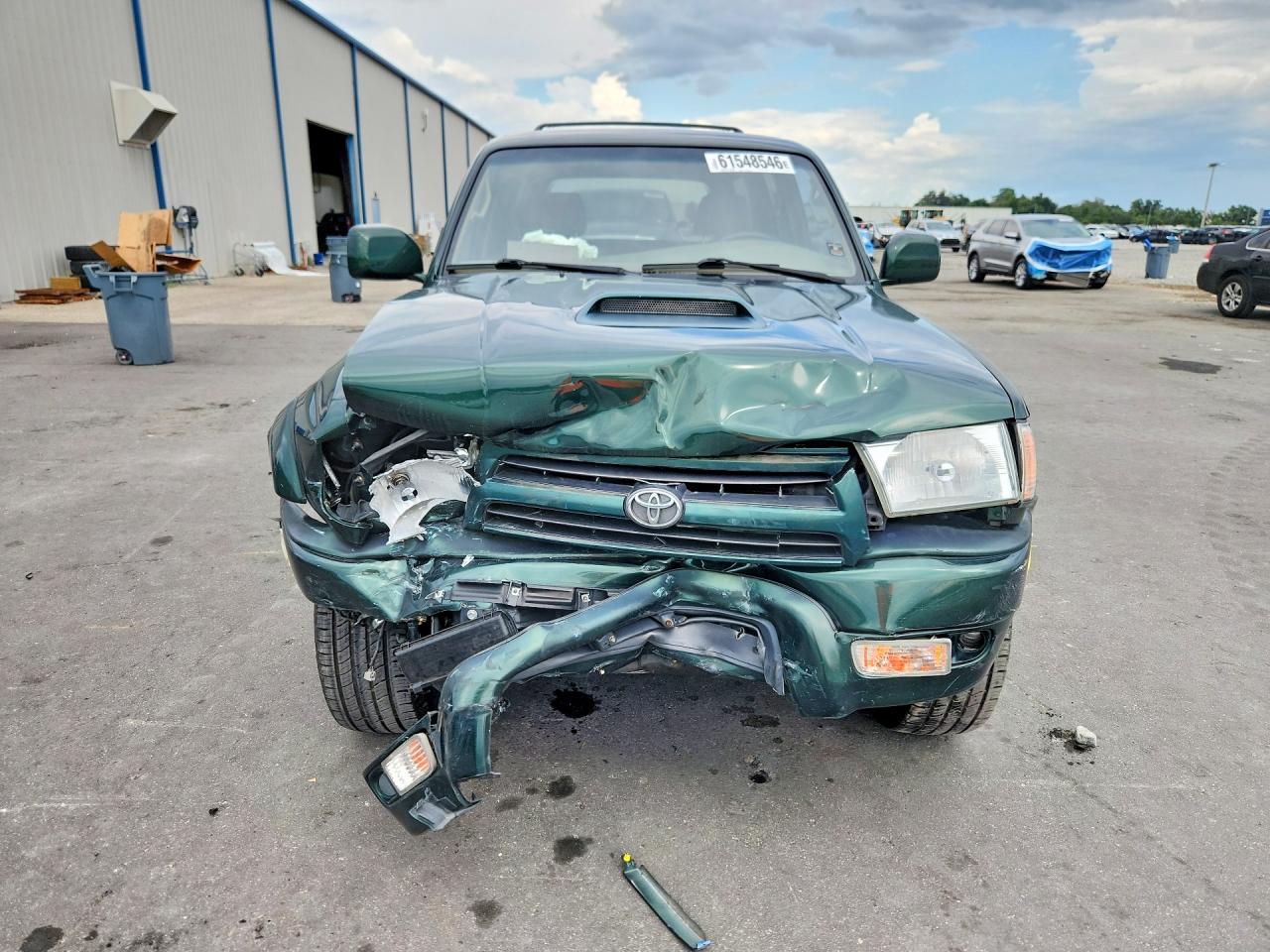 2000 Toyota 4runner Sr5 Green vin: JT3GN86R4Y0175663