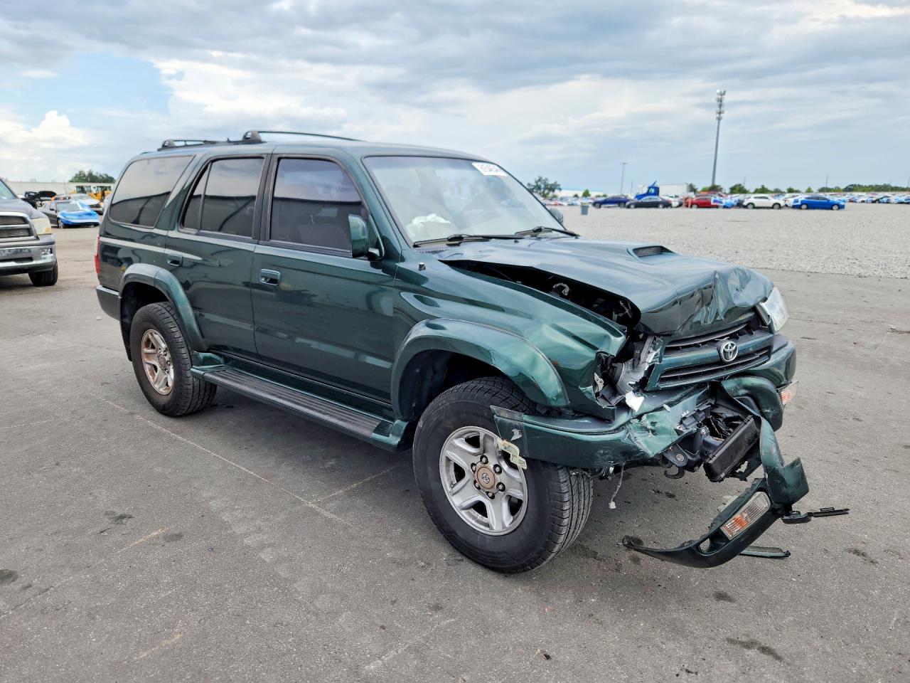 2000 Toyota 4runner Sr5 Green vin: JT3GN86R4Y0175663