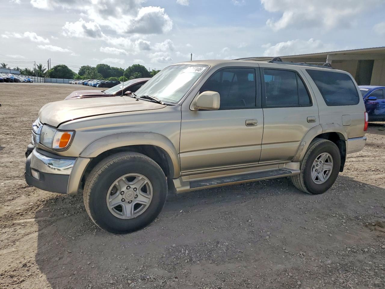 2001 Toyota 4runner Sr5 Beige vin: JT3GN86R510187391
