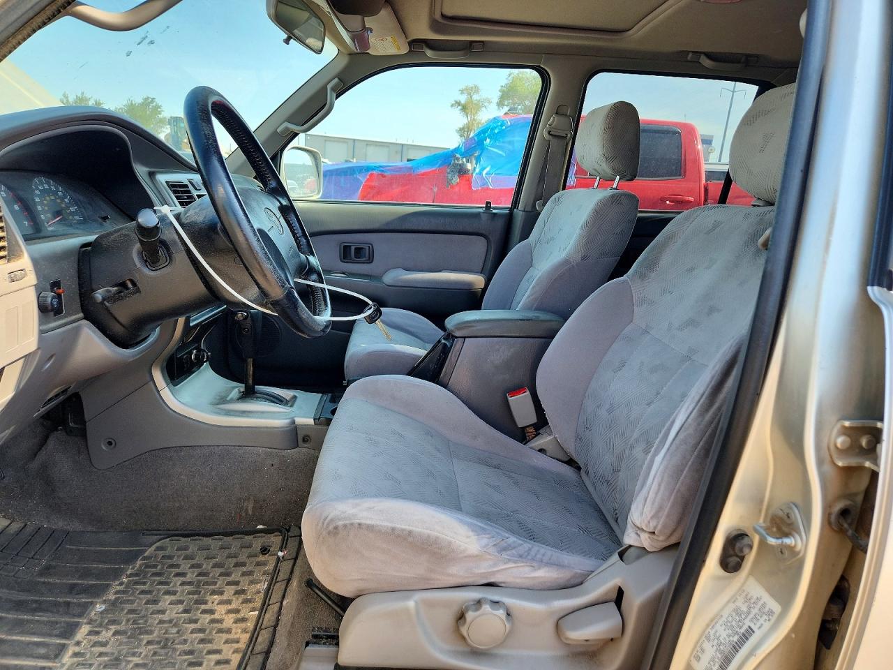 2001 Toyota 4runner Sr5 Silver vin: JT3GN86R510189836
