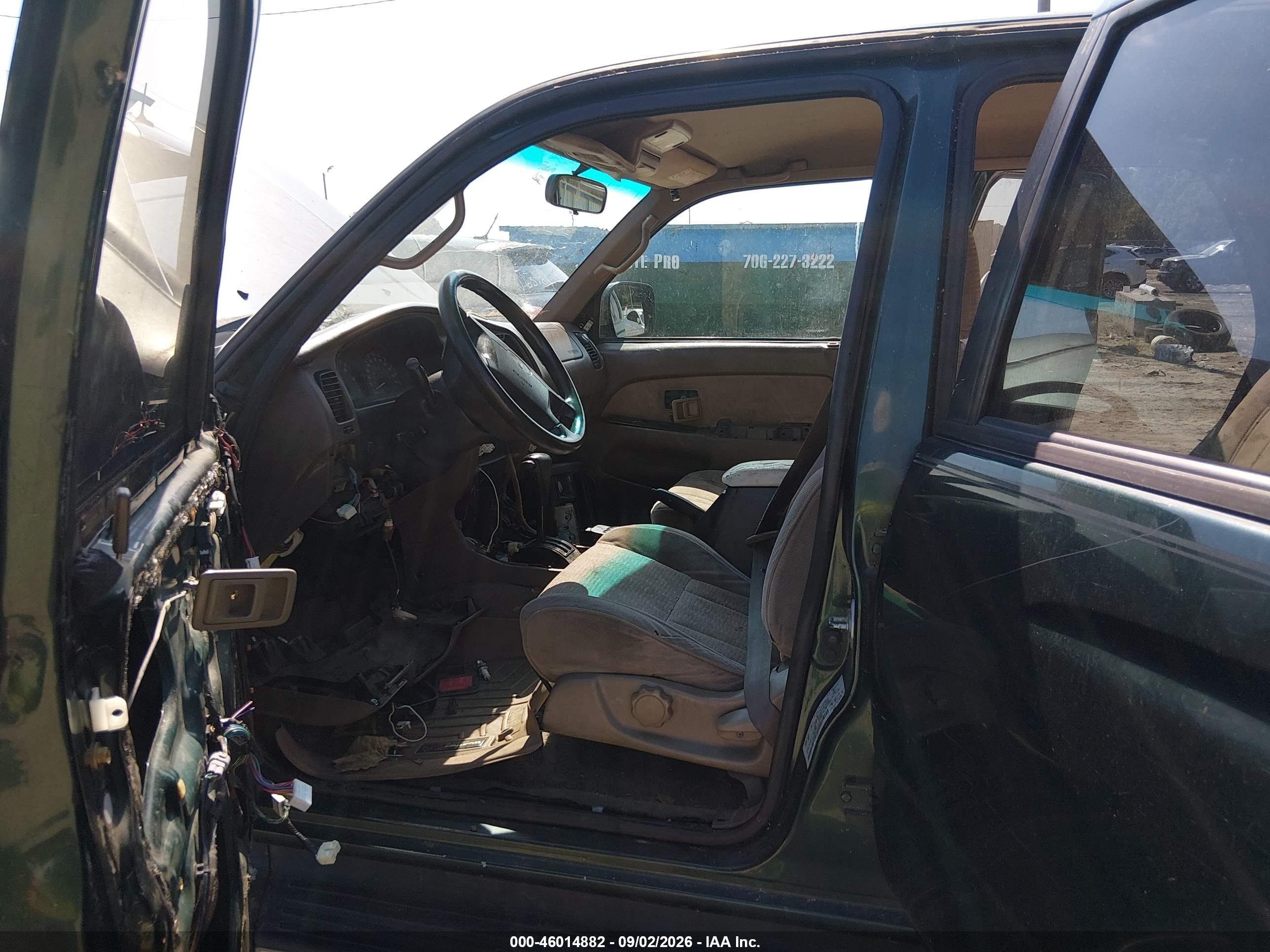2001 Toyota 4runner Sr5 V6 Зеленый vin: JT3GN86R510201757