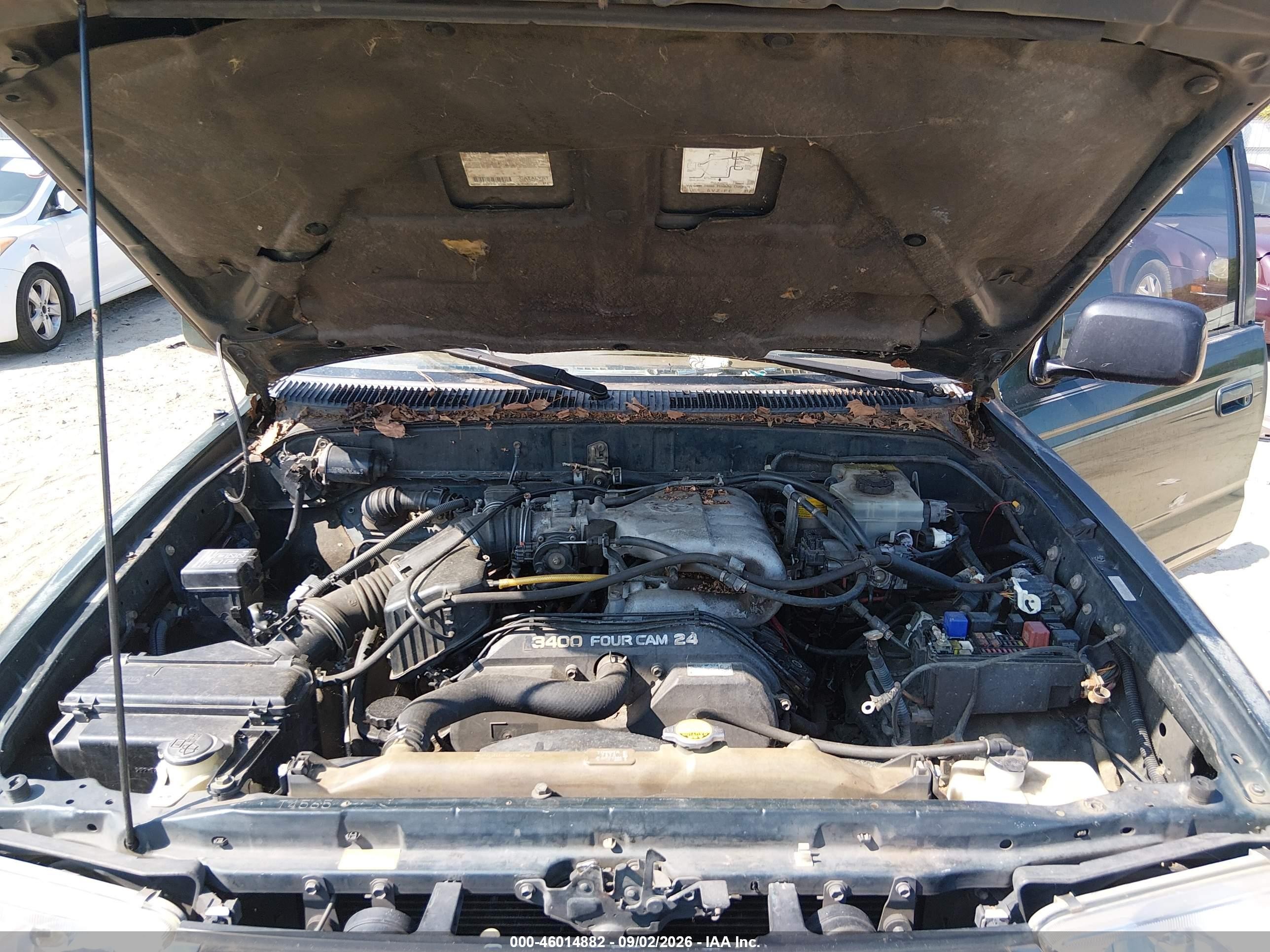 2001 Toyota 4runner Sr5 V6 Зеленый vin: JT3GN86R510201757