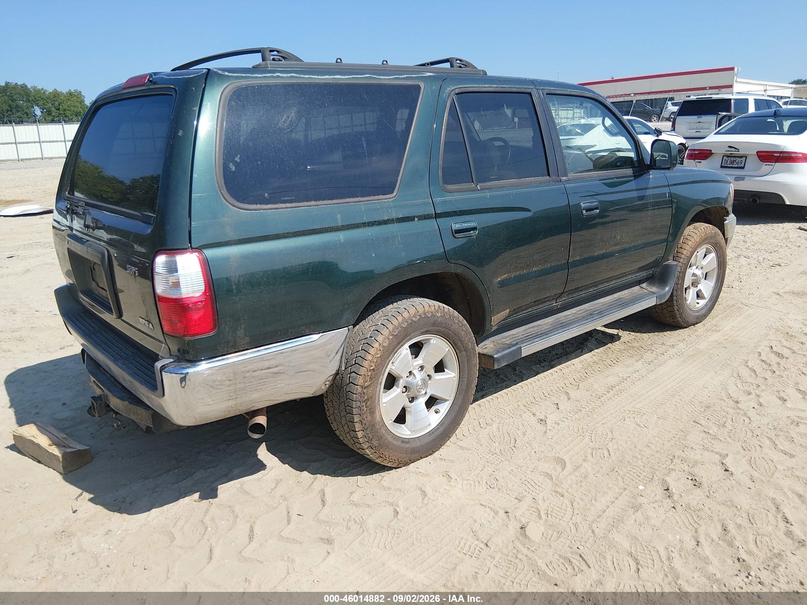 2001 Toyota 4runner Sr5 V6 Зеленый vin: JT3GN86R510201757