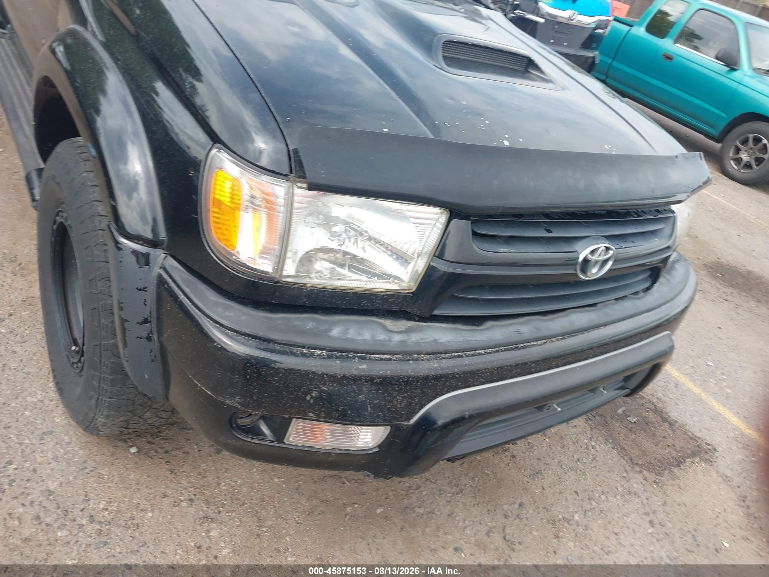 2002 Toyota 4runner Sr5 V6 Black vin: JT3GN86R520232511