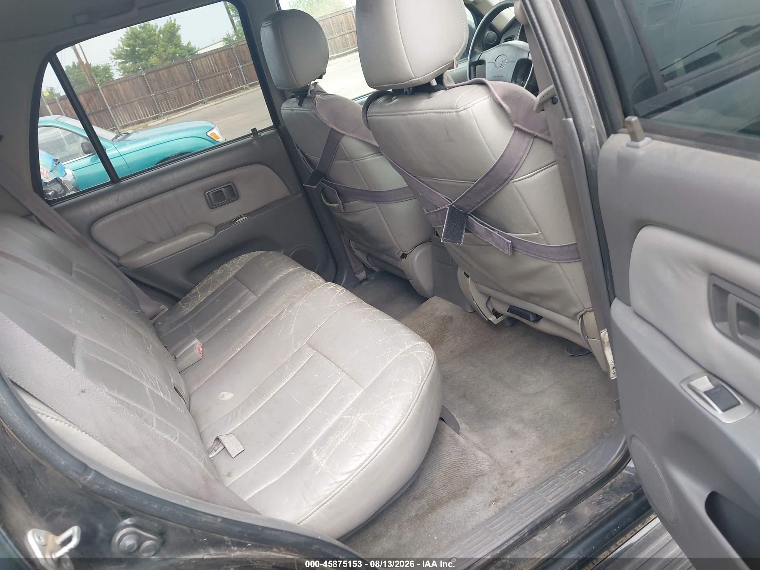 2002 Toyota 4runner Sr5 V6 Black vin: JT3GN86R520232511
