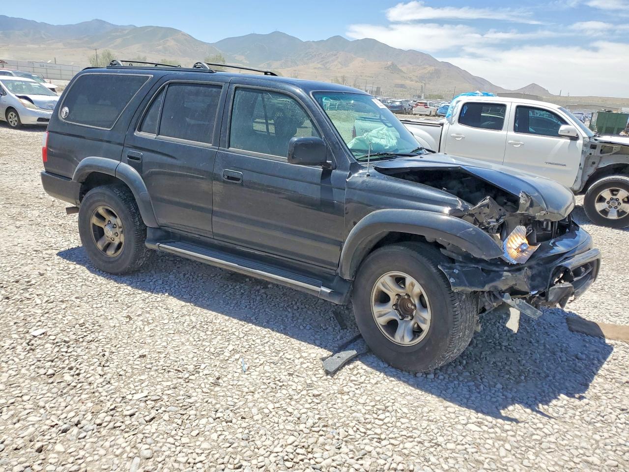 2002 Toyota 4runner Sr5 Black vin: JT3GN86R520233495