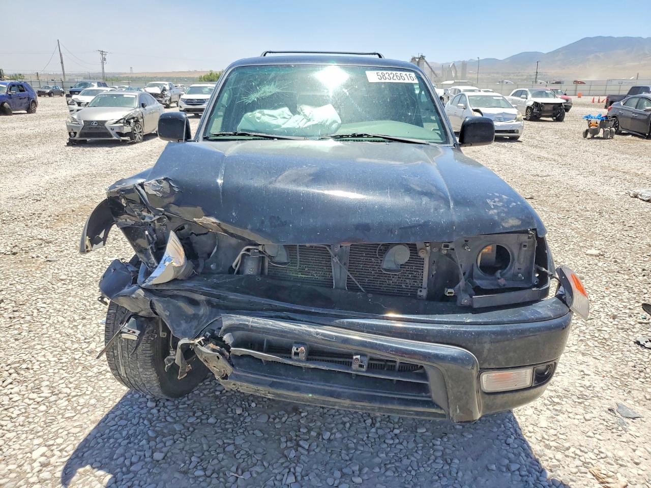 2002 Toyota 4runner Sr5 Black vin: JT3GN86R520233495