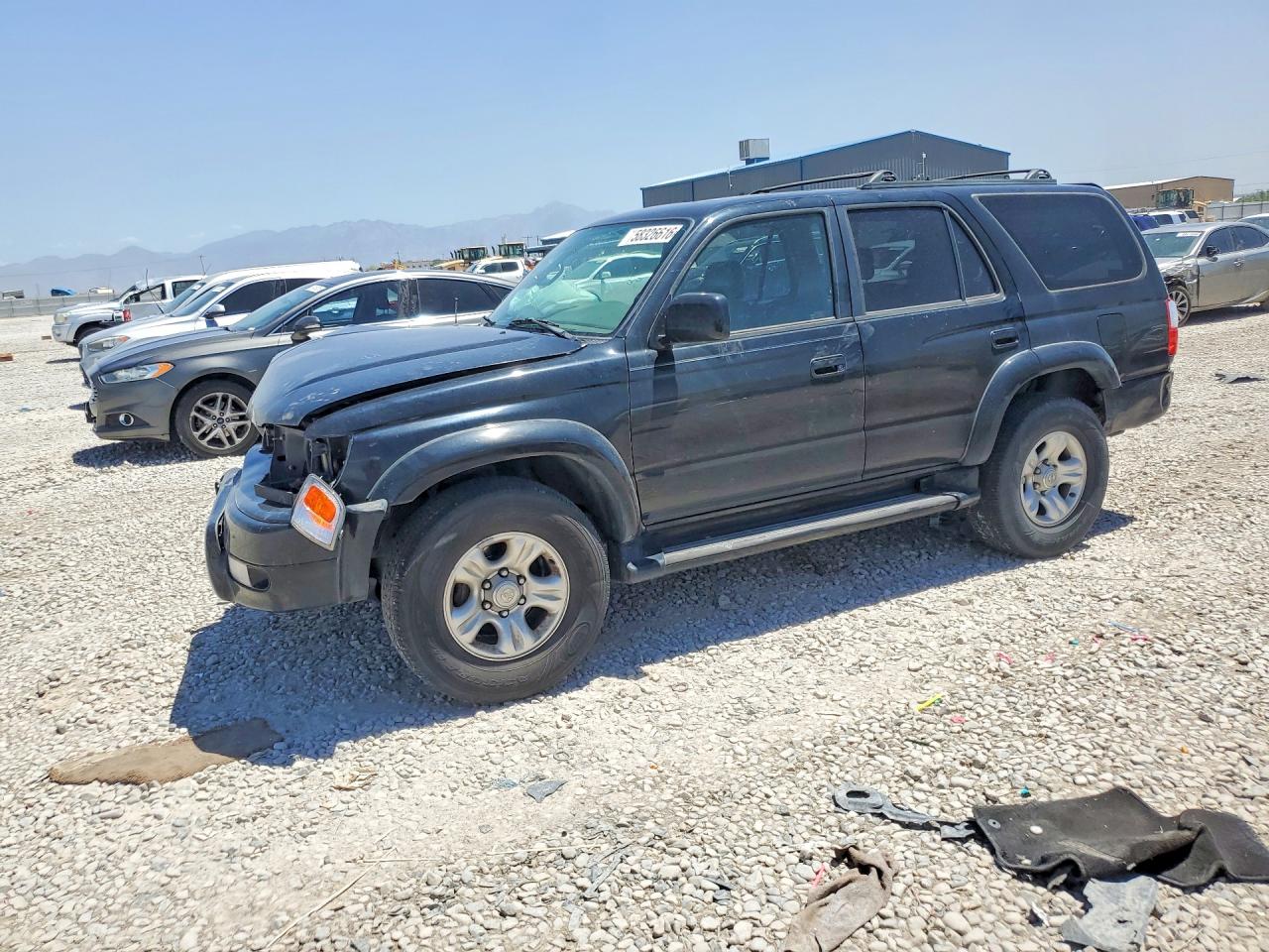 2002 Toyota 4runner Sr5 Black vin: JT3GN86R520233495