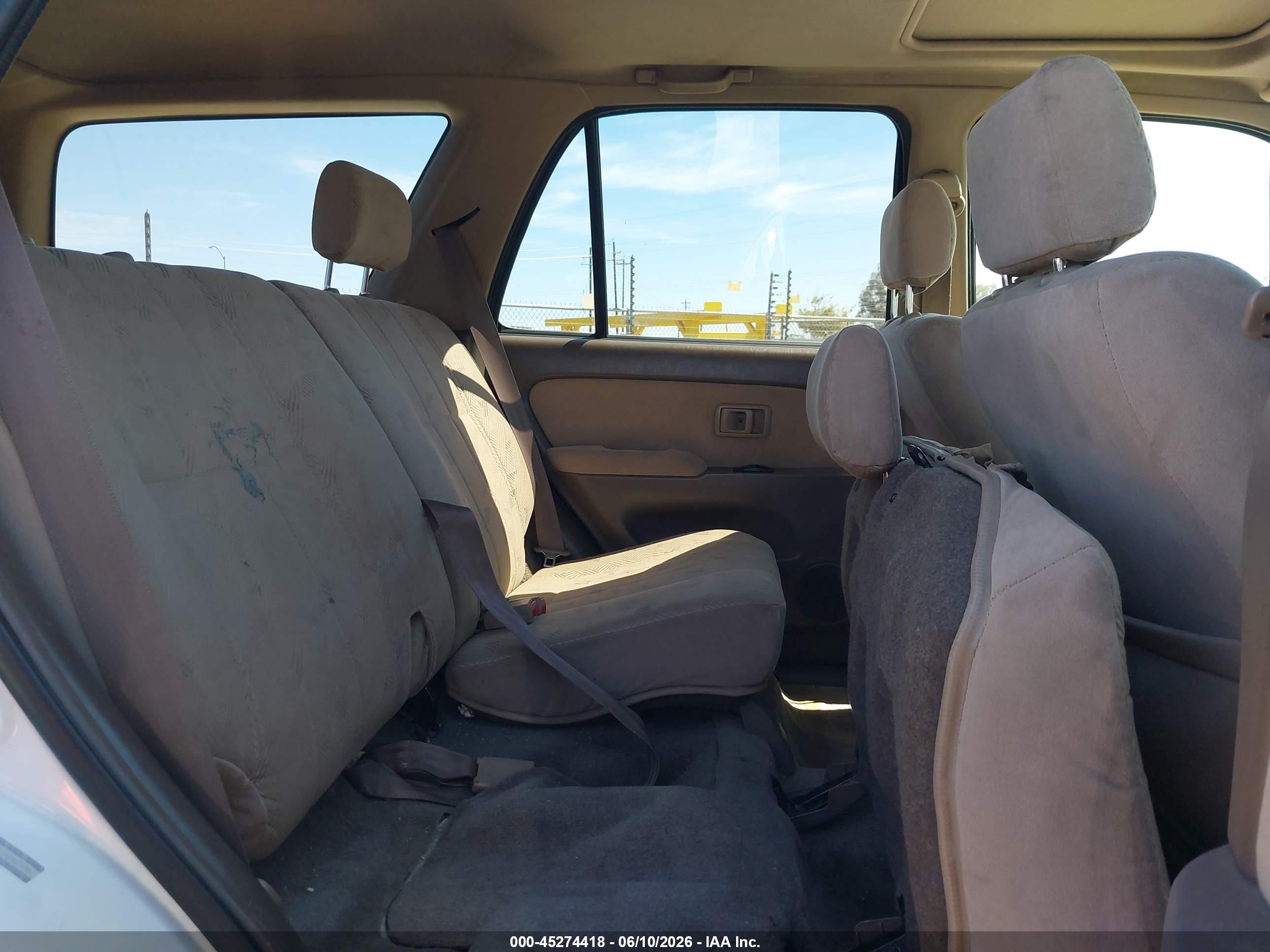 2002 Toyota 4runner Sr5 V6 White vin: JT3GN86R520242570