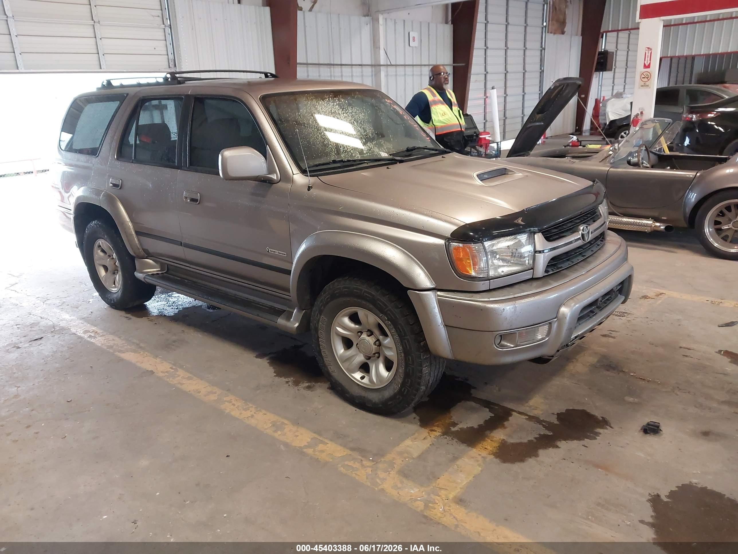 2002 Toyota 4runner Sr5 V6 Tan vin: JT3GN86R520243685