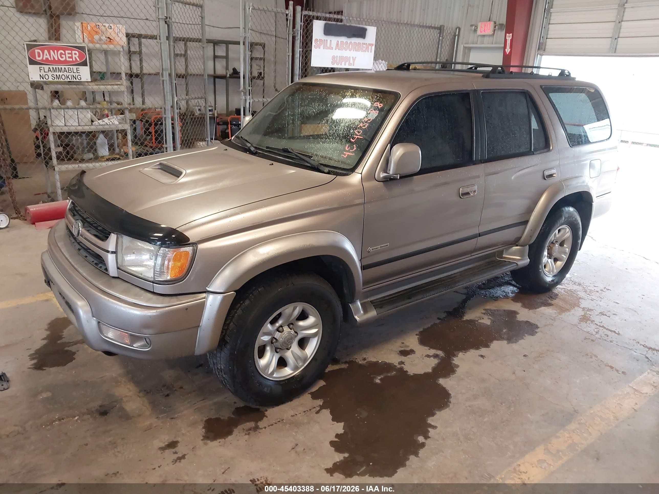 2002 Toyota 4runner Sr5 V6 Tan vin: JT3GN86R520243685