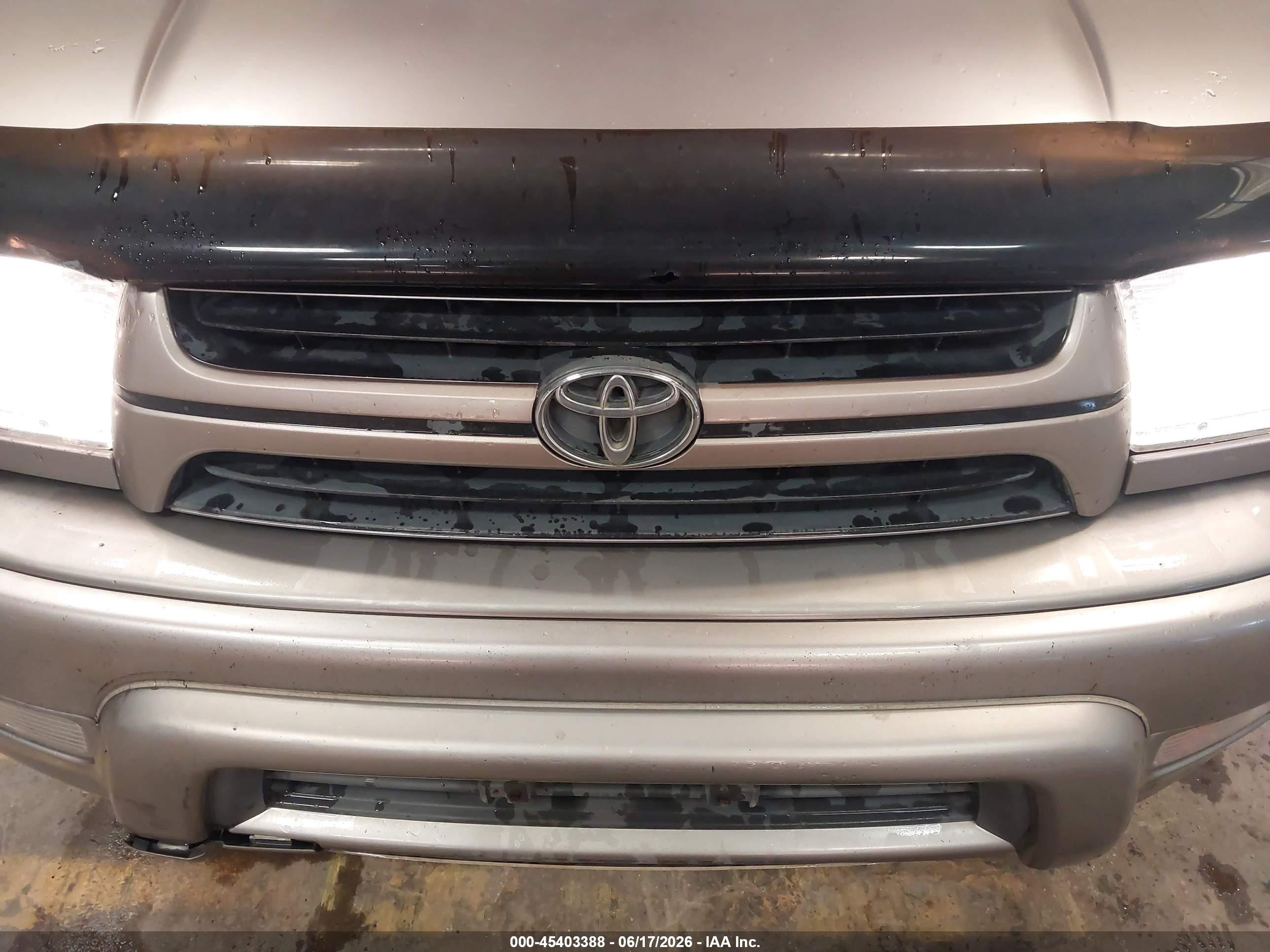 2002 Toyota 4runner Sr5 V6 Tan vin: JT3GN86R520243685