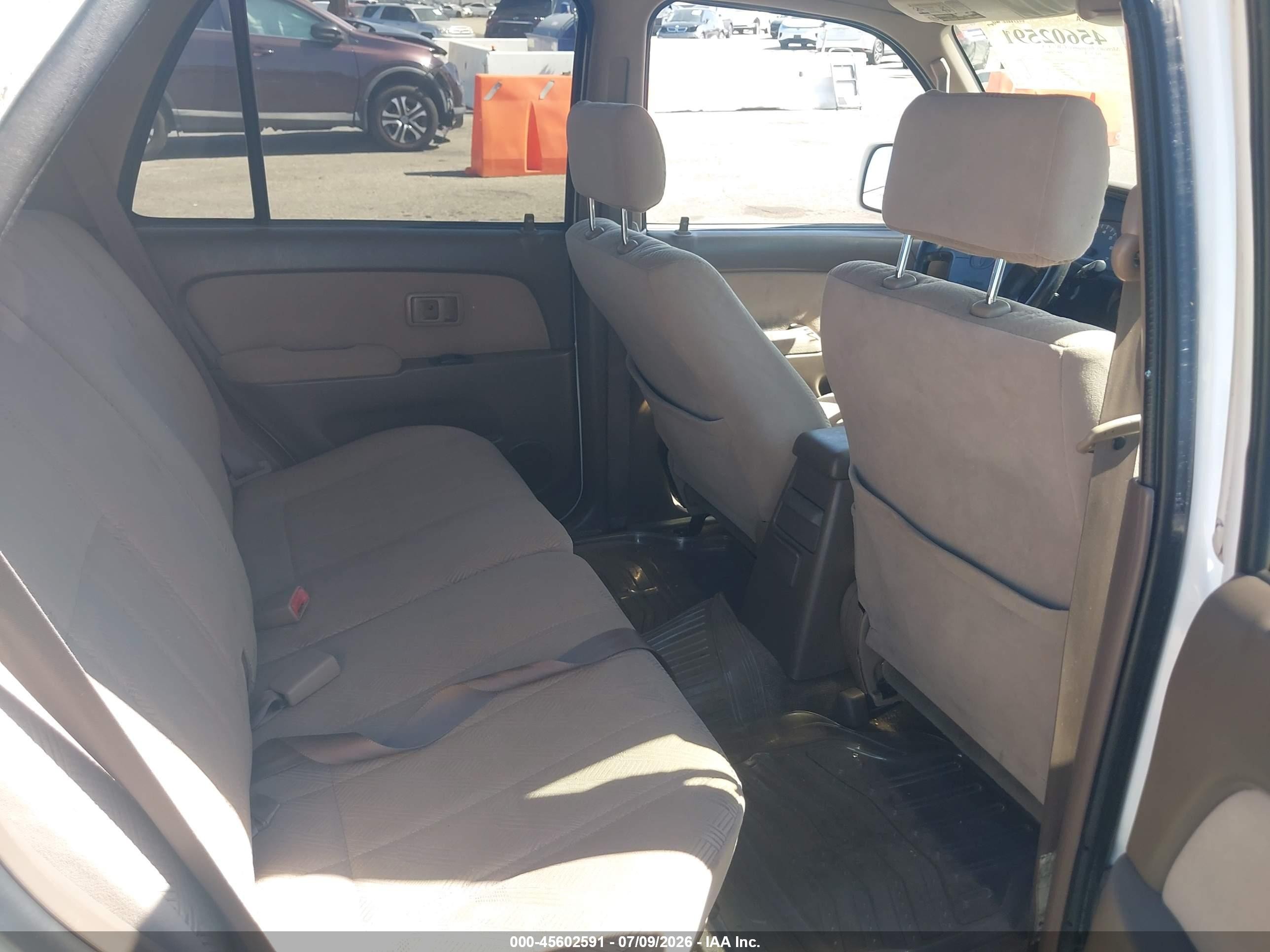 2002 Toyota 4runner Sr5 V6 White vin: JT3GN86R520245176
