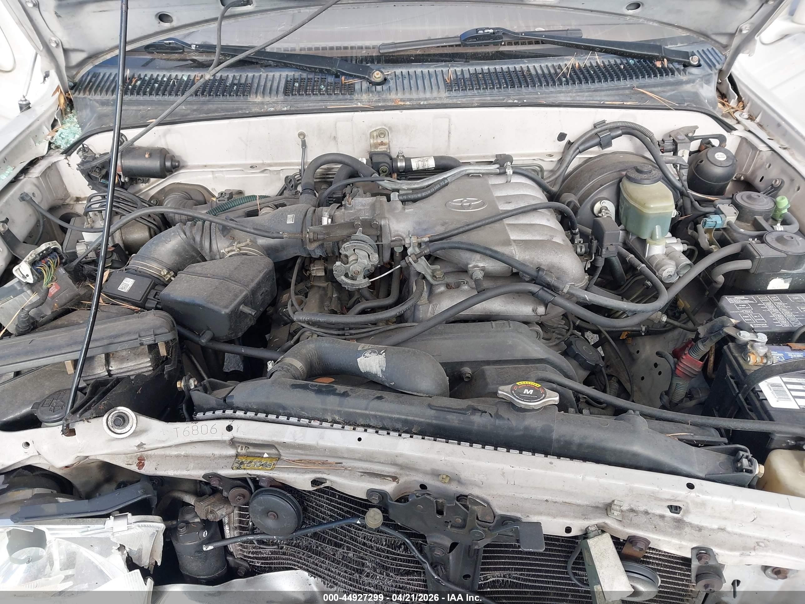 1998 Toyota 4runner Sr5 V6 Silver vin: JT3GN86R5W0058395