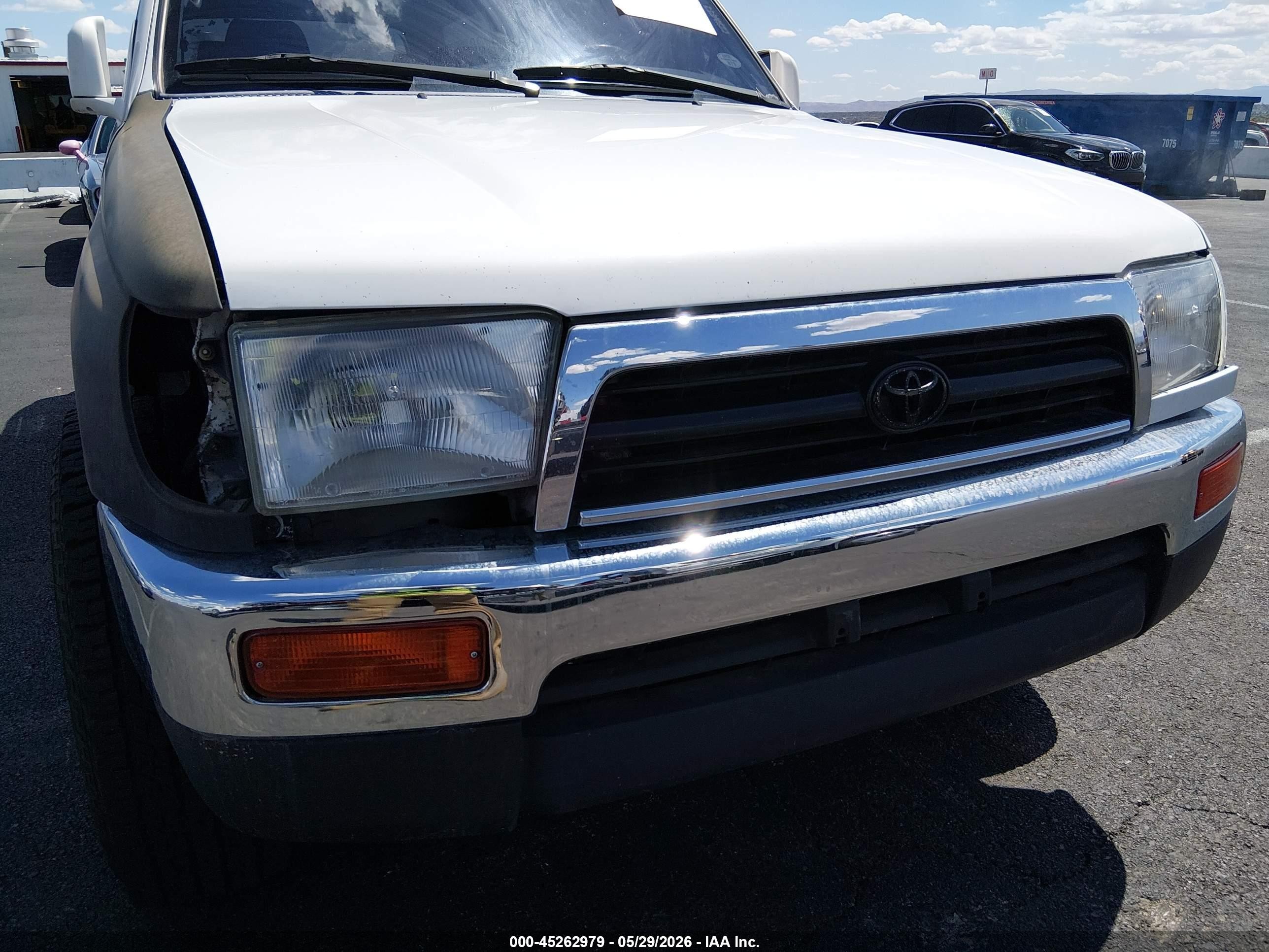 1998 Toyota 4runner Sr5 V6 White vin: JT3GN86R5W0060938
