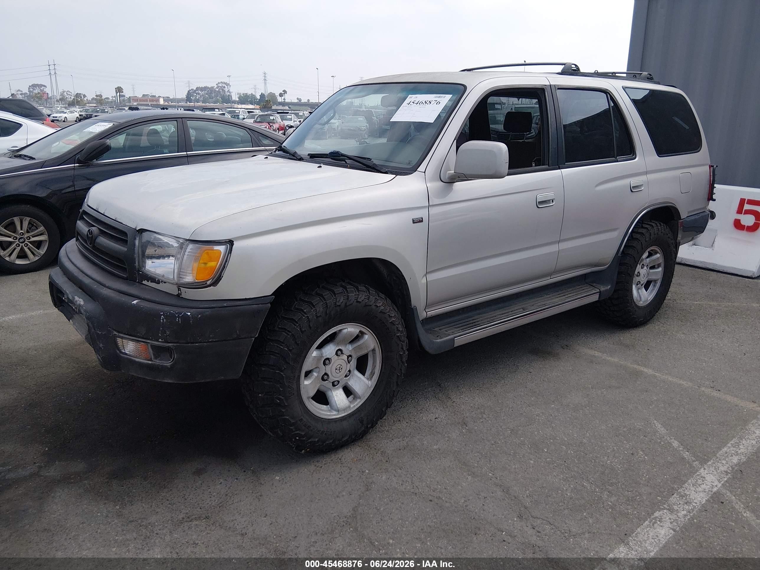 1999 Toyota 4runner Sr5 V6 Gray vin: JT3GN86R5X0109766
