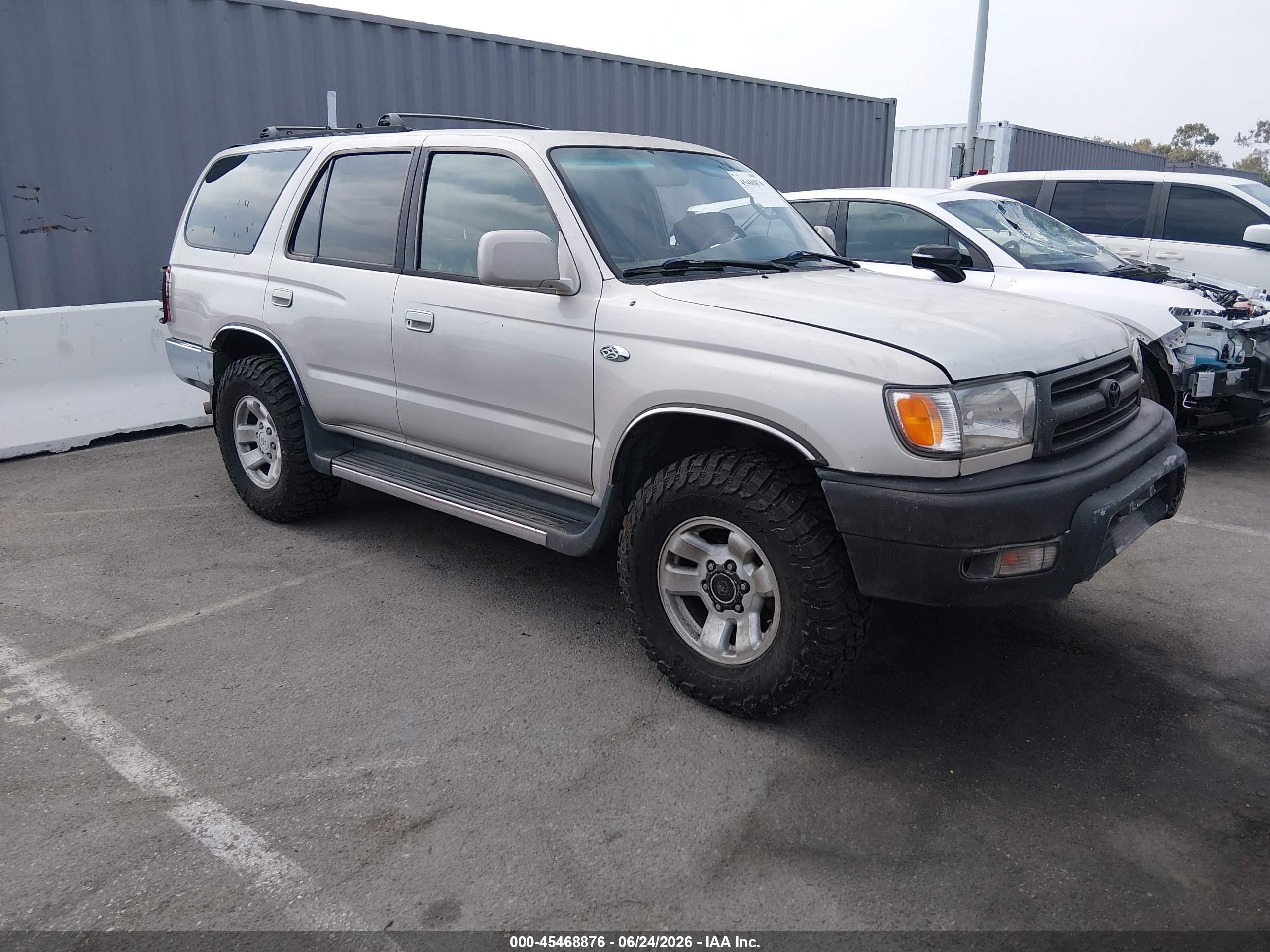 1999 Toyota 4runner Sr5 V6 Gray vin: JT3GN86R5X0109766