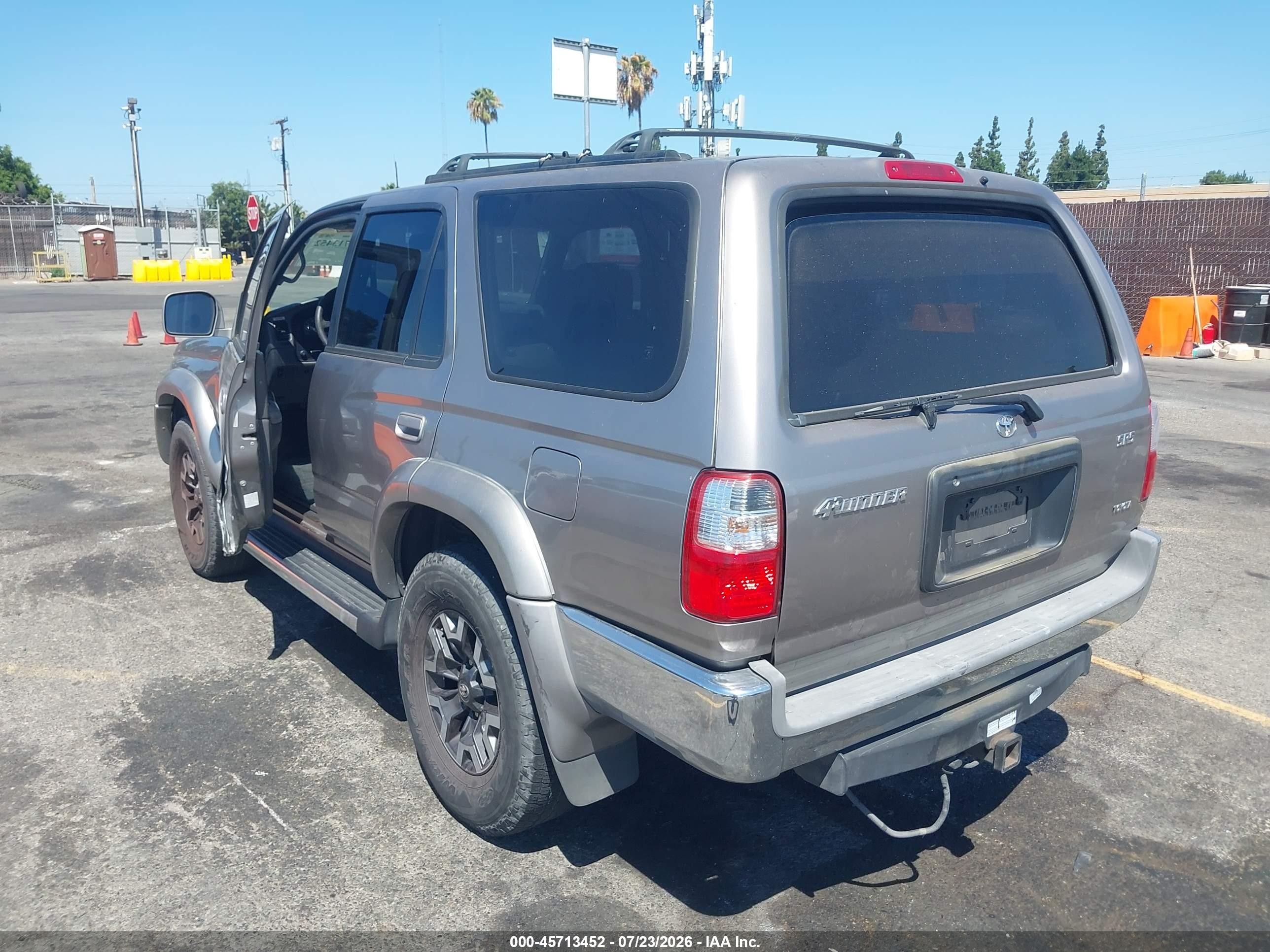 2001 Toyota 4runner Sr5 V6 Gray vin: JT3GN86R610192244