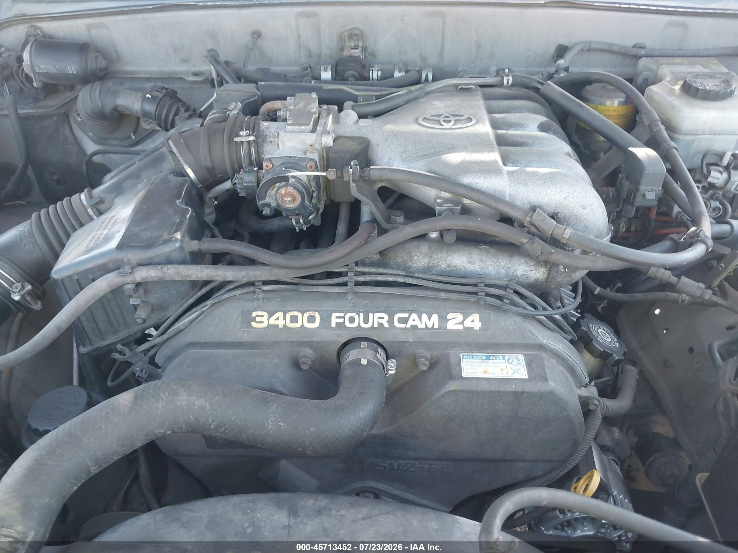 2001 Toyota 4runner Sr5 V6 Gray vin: JT3GN86R610192244