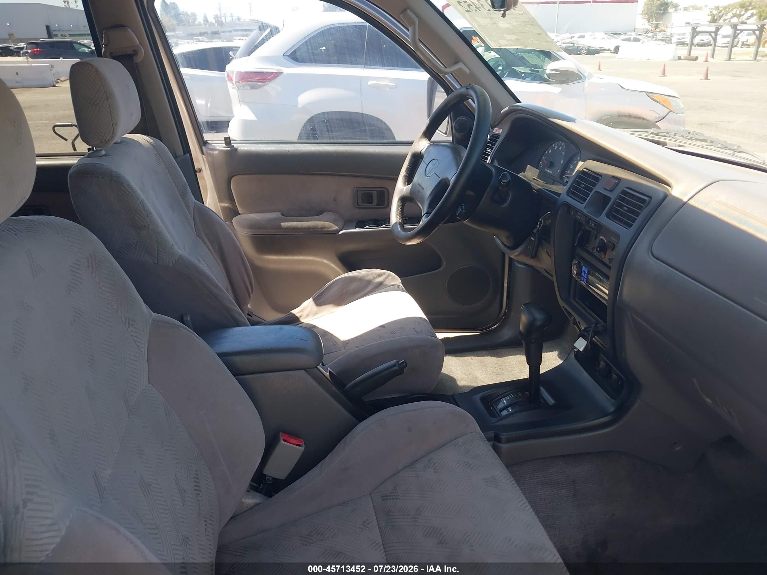 2001 Toyota 4runner Sr5 V6 Gray vin: JT3GN86R610192244