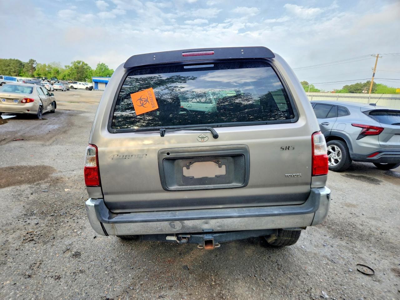 2001 Toyota 4runner Sr5 Gray vin: JT3GN86R610193233