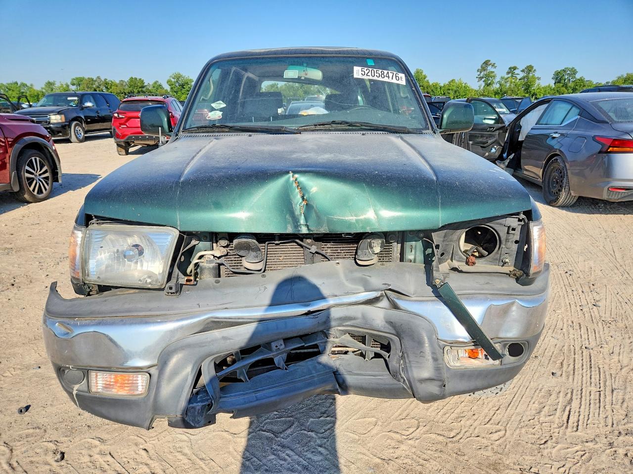2001 Toyota 4runner Sr5 Зеленый vin: JT3GN86R610198089