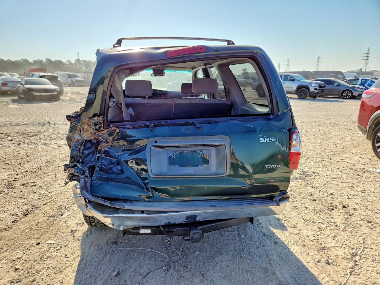 2001 Toyota 4runner Sr5 Зеленый vin: JT3GN86R610198089