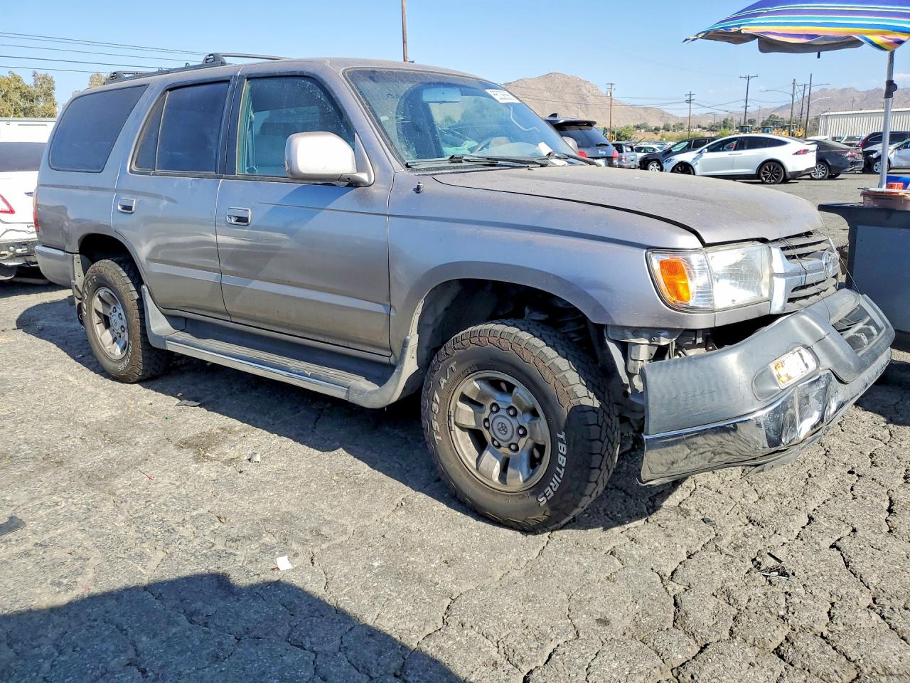 2001 Toyota 4runner Sr5 Серый vin: JT3GN86R610208992