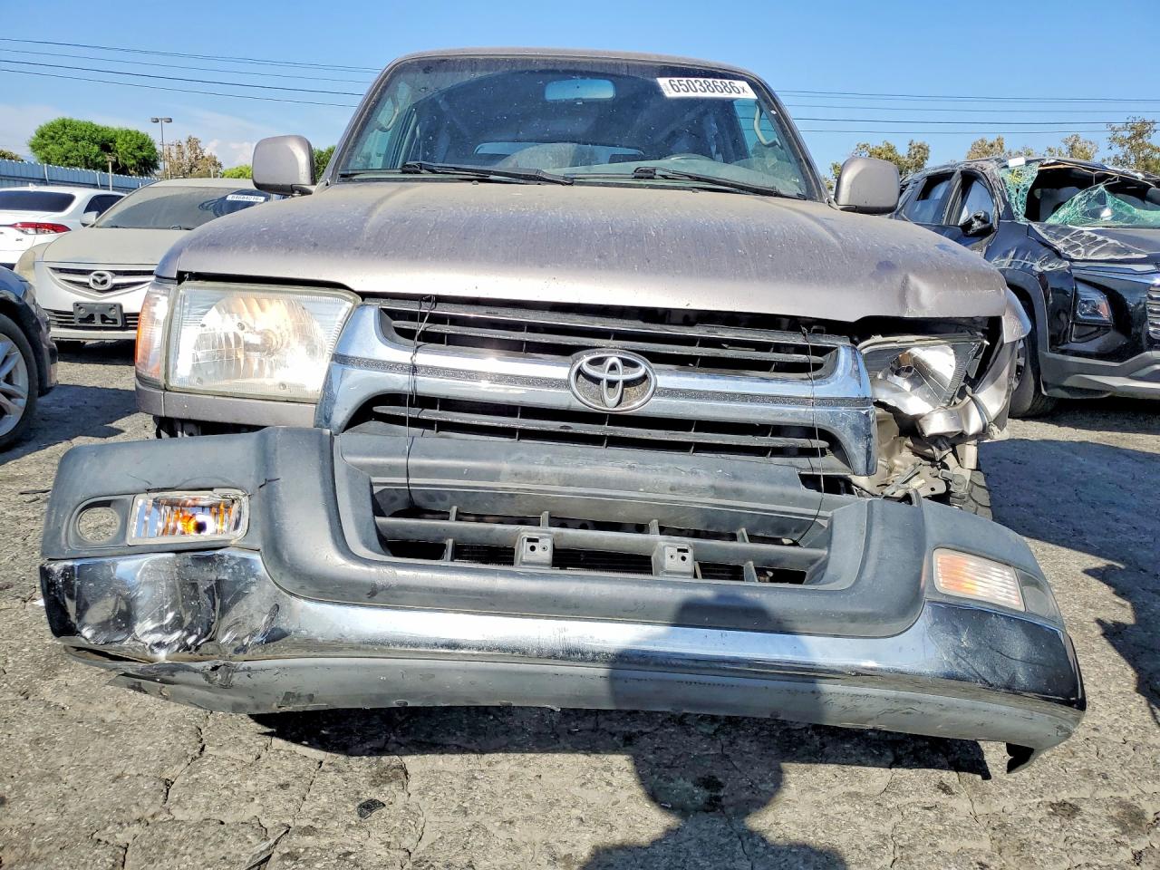 2001 Toyota 4runner Sr5 Серый vin: JT3GN86R610208992