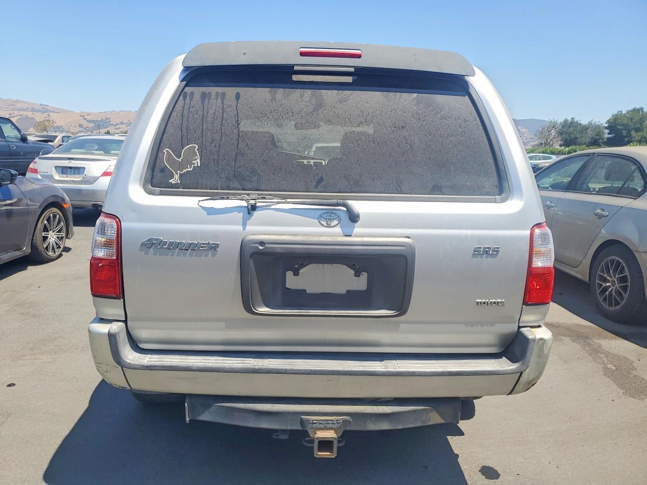 2001 Toyota 4runner Sr5 Silver vin: JT3GN86R610209480