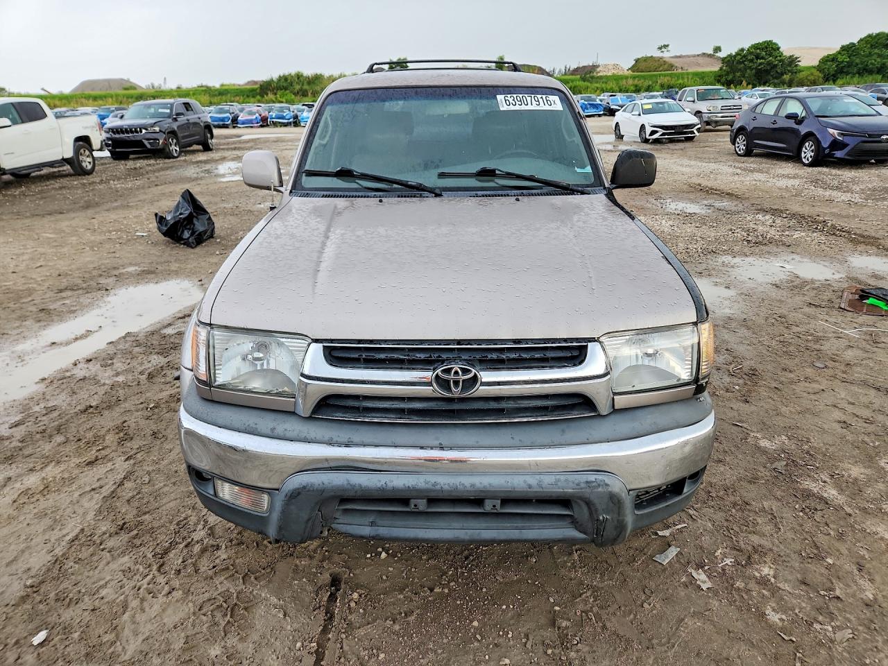 2002 Toyota 4runner Sr5 Желто-коричневый vin: JT3GN86R620241315