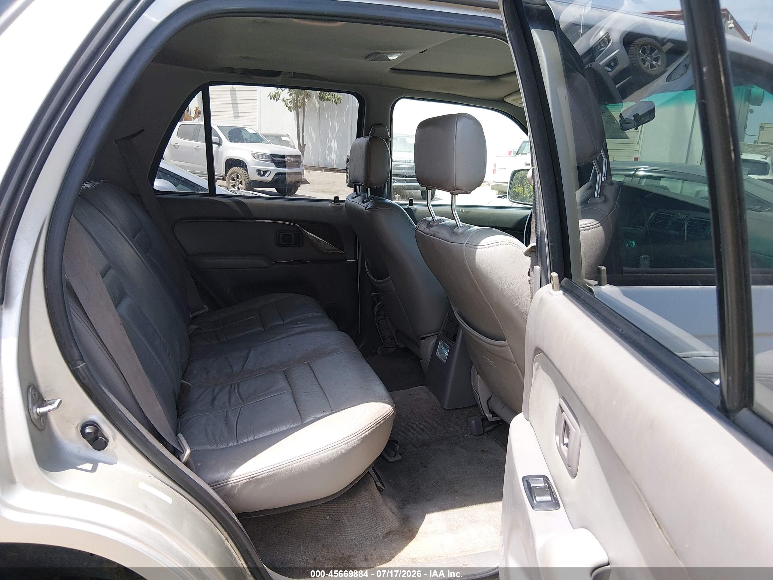 2002 Toyota 4runner Sr5 V6 Silver vin: JT3GN86R620253075