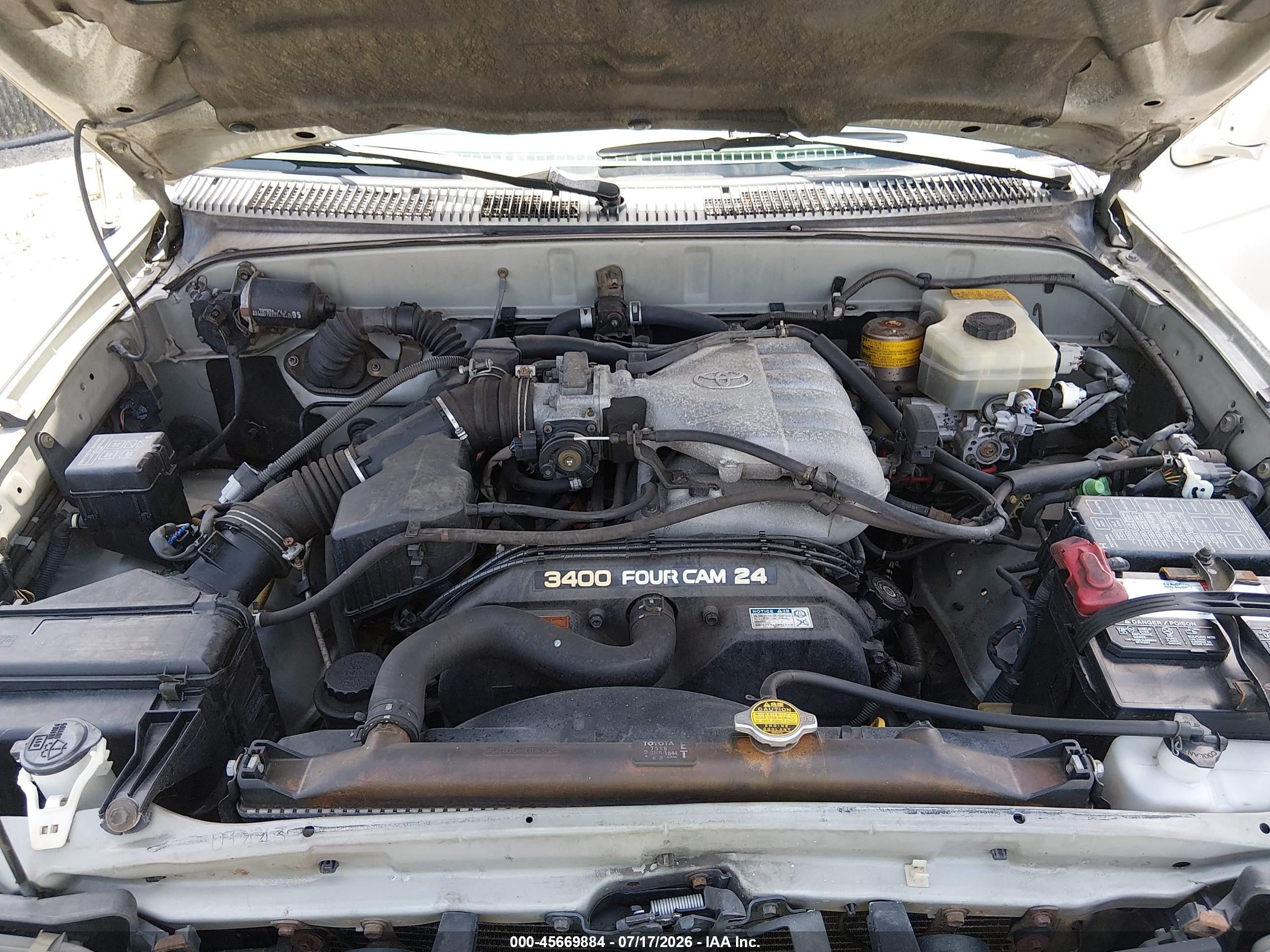 2002 Toyota 4runner Sr5 V6 Silver vin: JT3GN86R620253075
