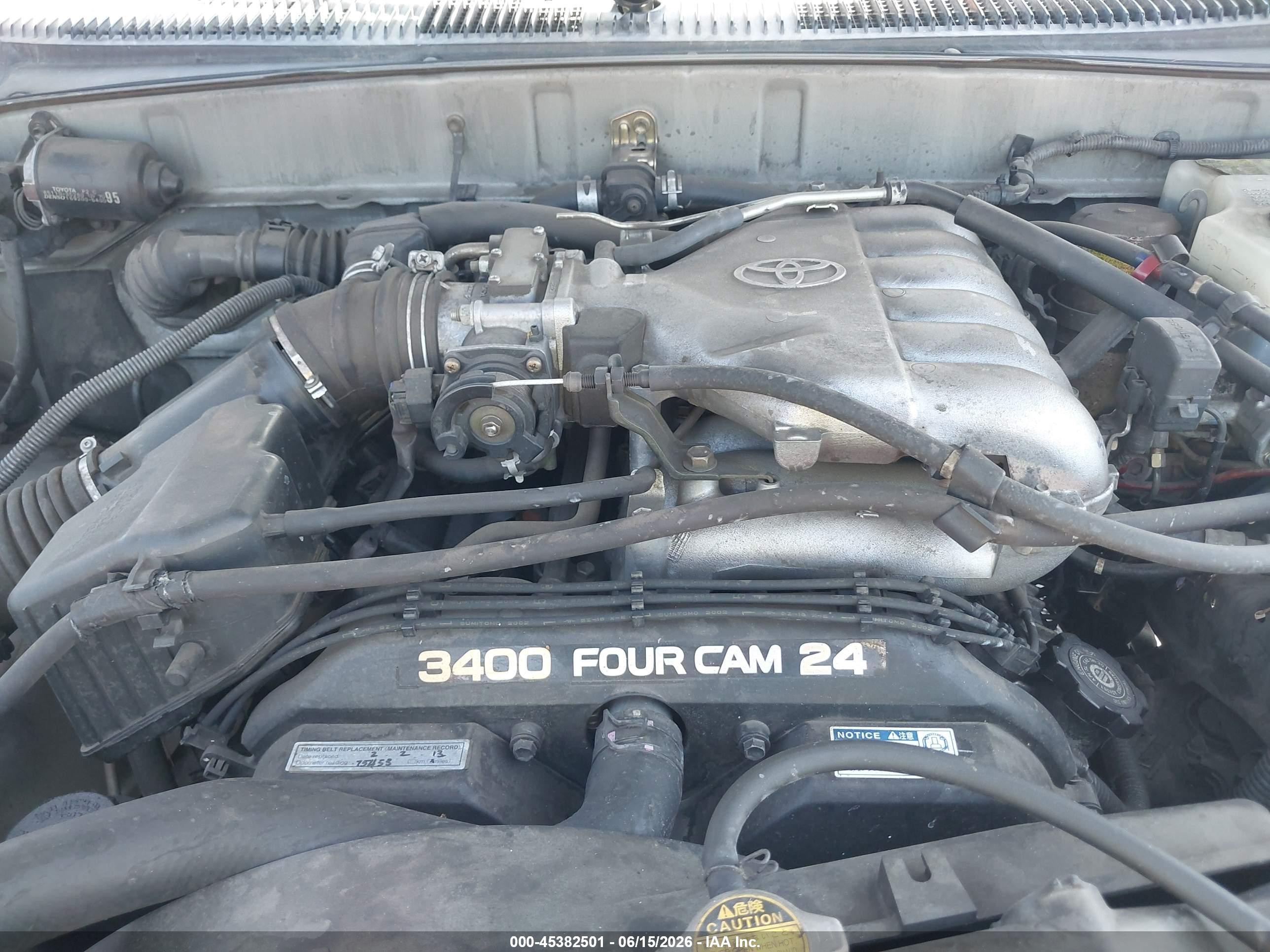 2002 Toyota 4runner Sr5 V6 Silver vin: JT3GN86R620255862