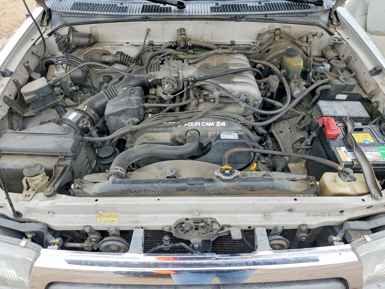 1997 Toyota 4runner Sr5 Silver vin: JT3GN86R6V0026182
