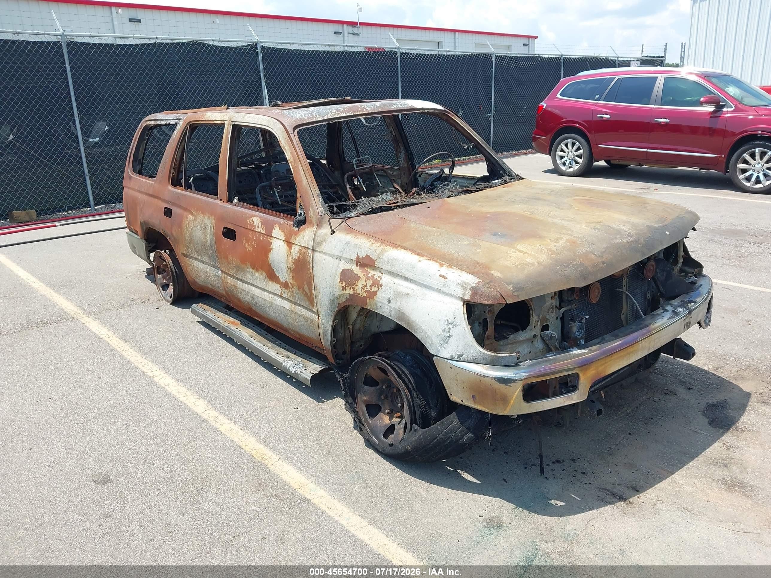 1997 Toyota 4runner Sr5 V6 Black vin: JT3GN86R6V0026831