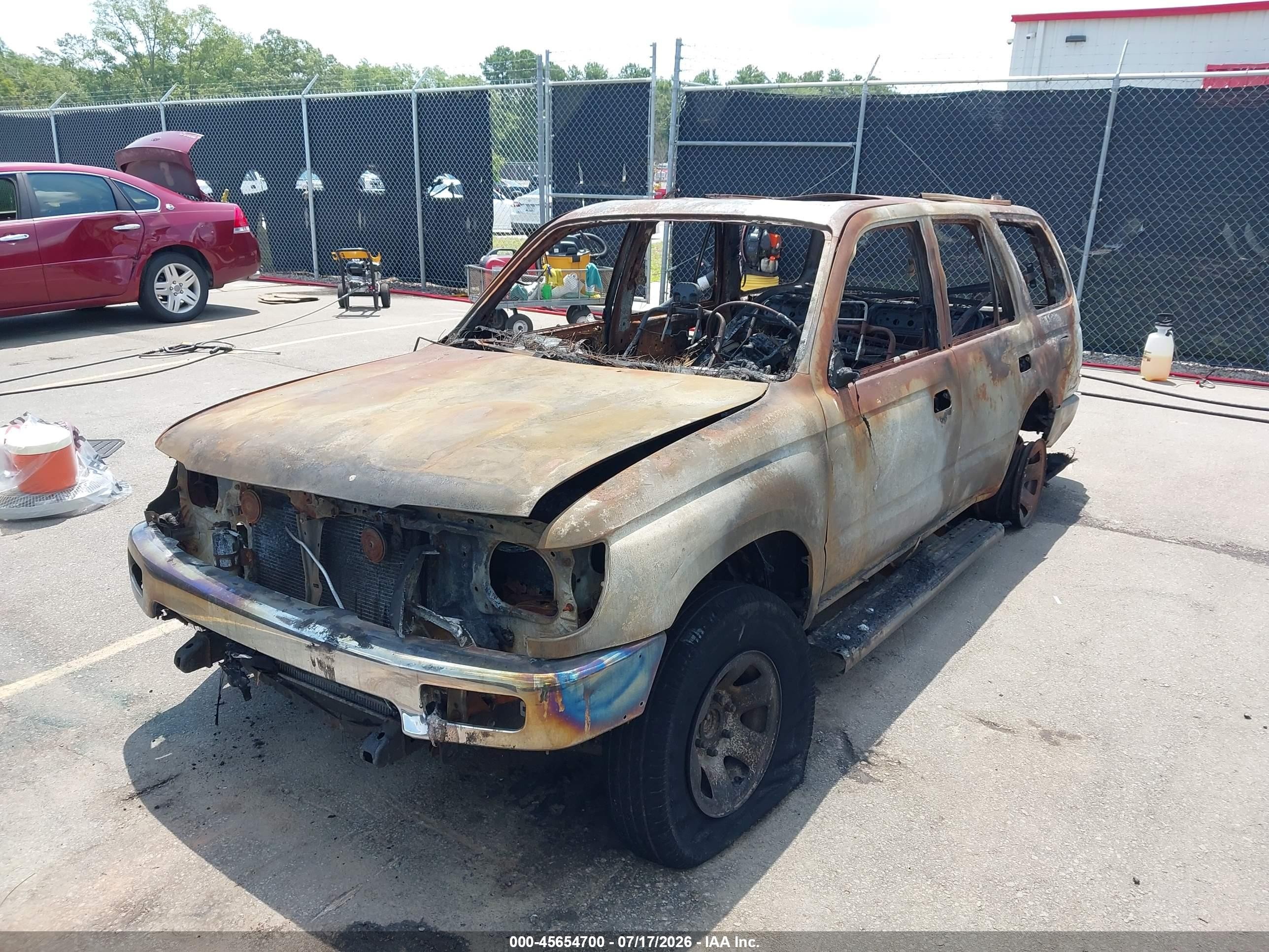 1997 Toyota 4runner Sr5 V6 Black vin: JT3GN86R6V0026831