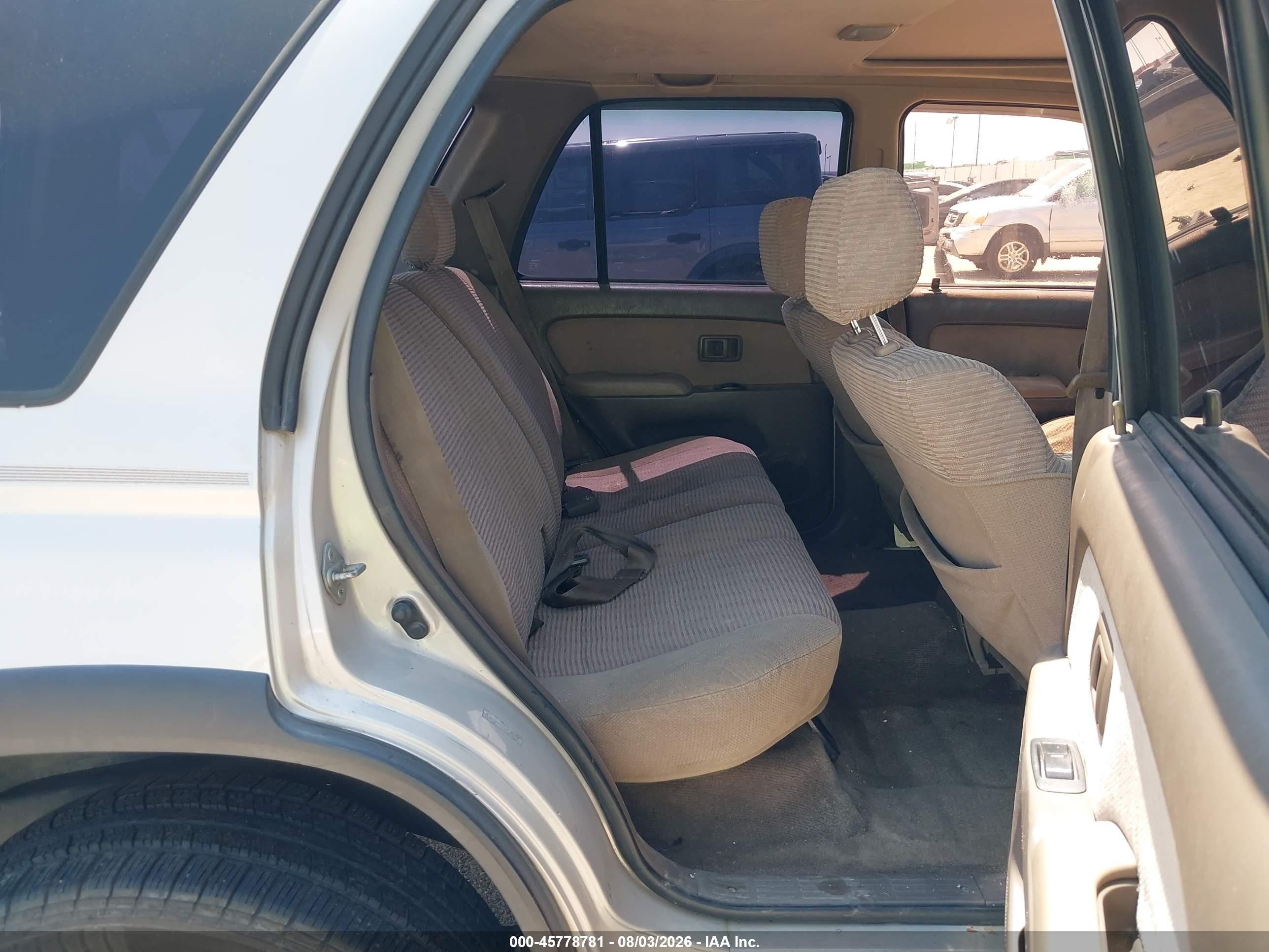 1998 Toyota 4runner Sr5 V6 Beige vin: JT3GN86R6W0059698