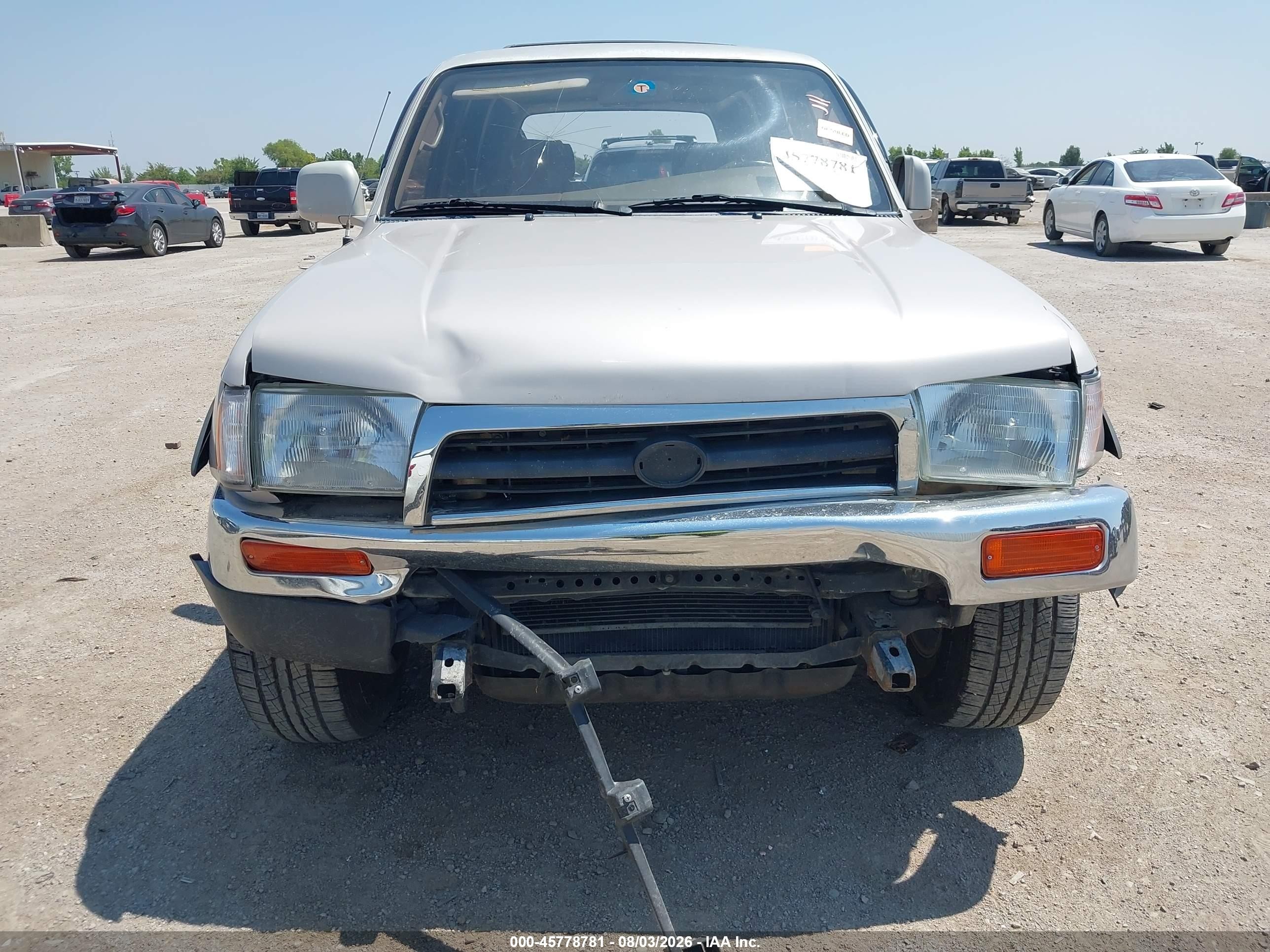 1998 Toyota 4runner Sr5 V6 Beige vin: JT3GN86R6W0059698