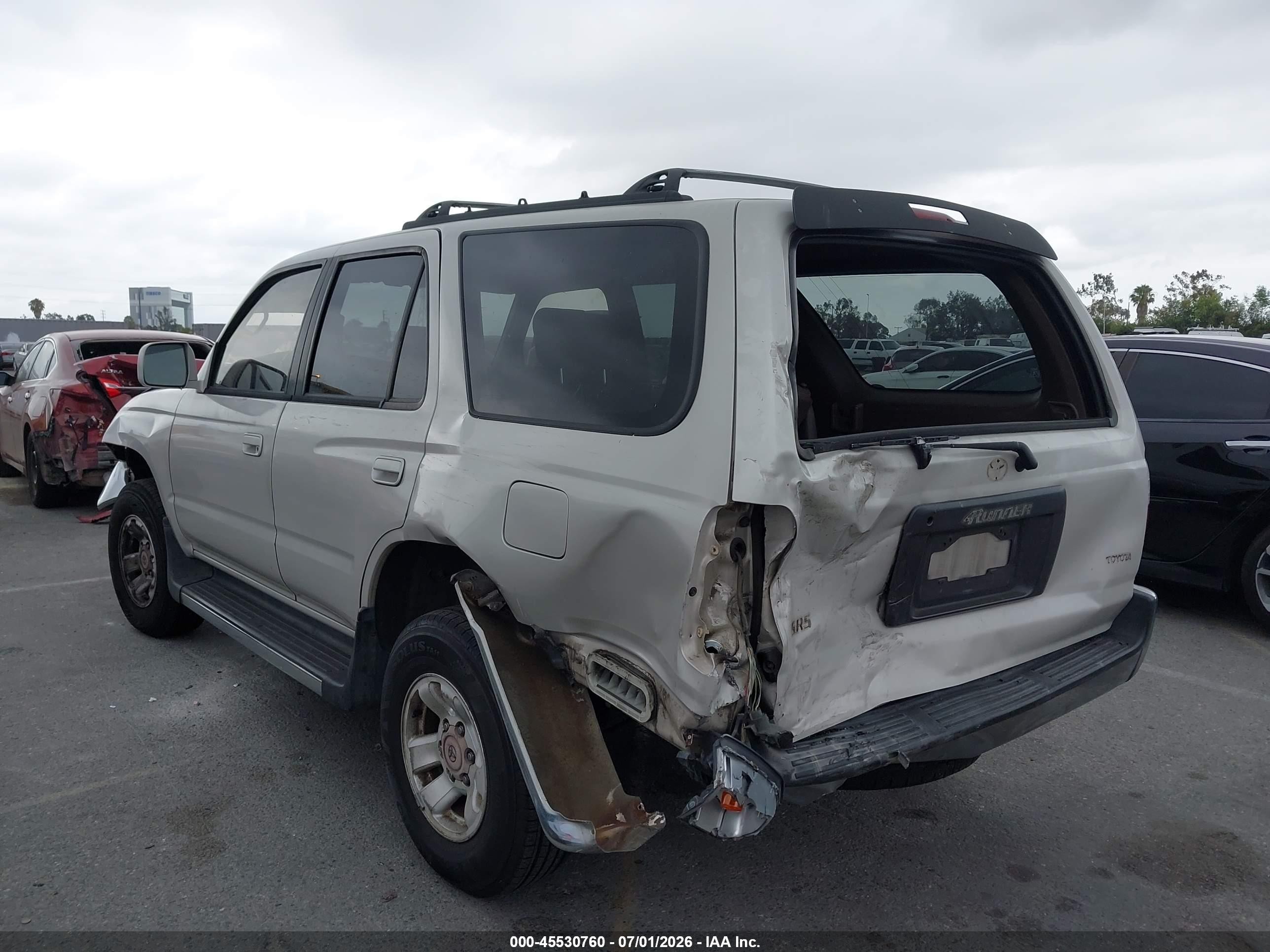 1998 Toyota 4runner Sr5 V6 Серебряный vin: JT3GN86R6W0079515