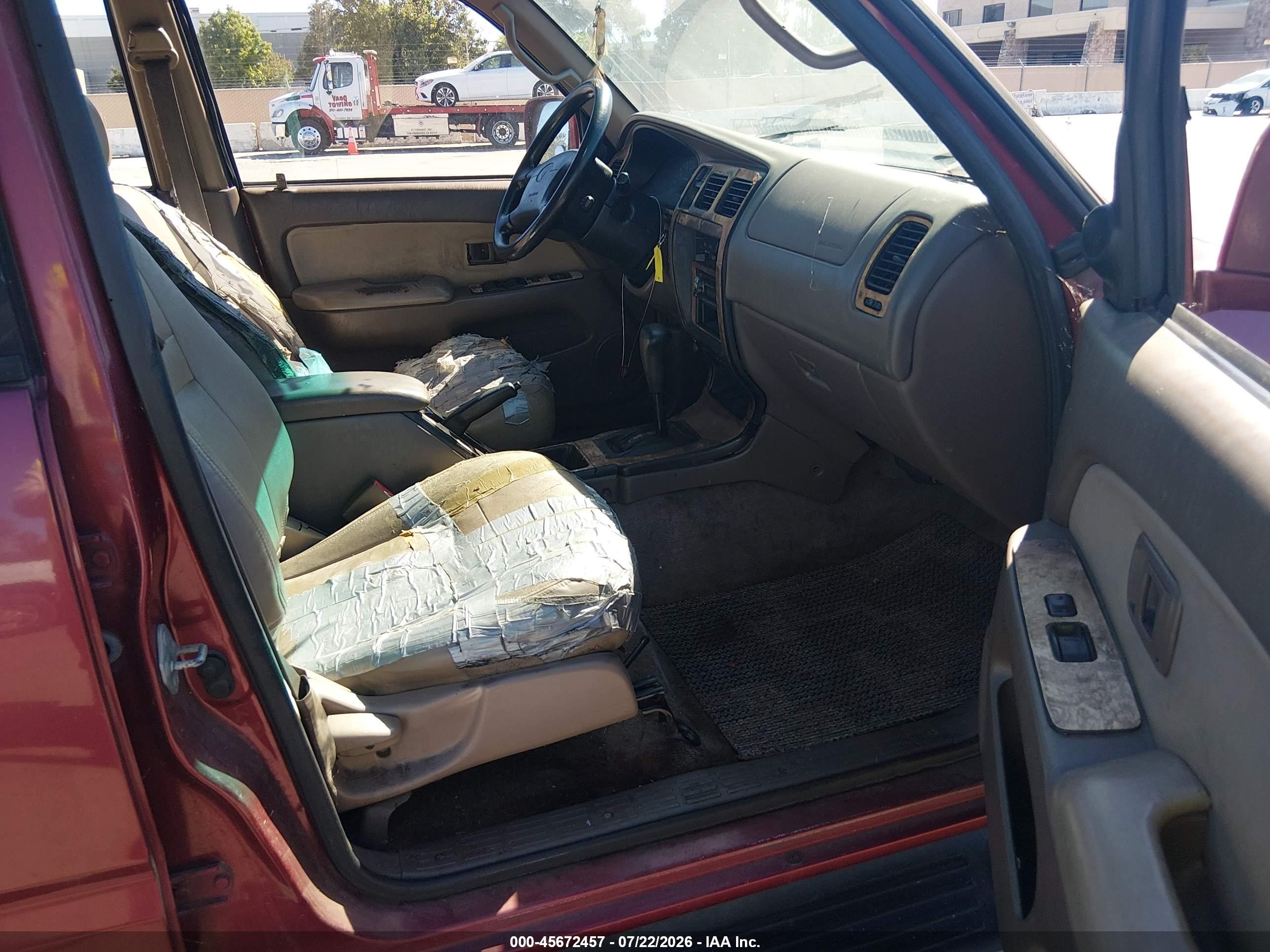 1998 Toyota 4runner Sr5 V6 Красный vin: JT3GN86R6W0084939